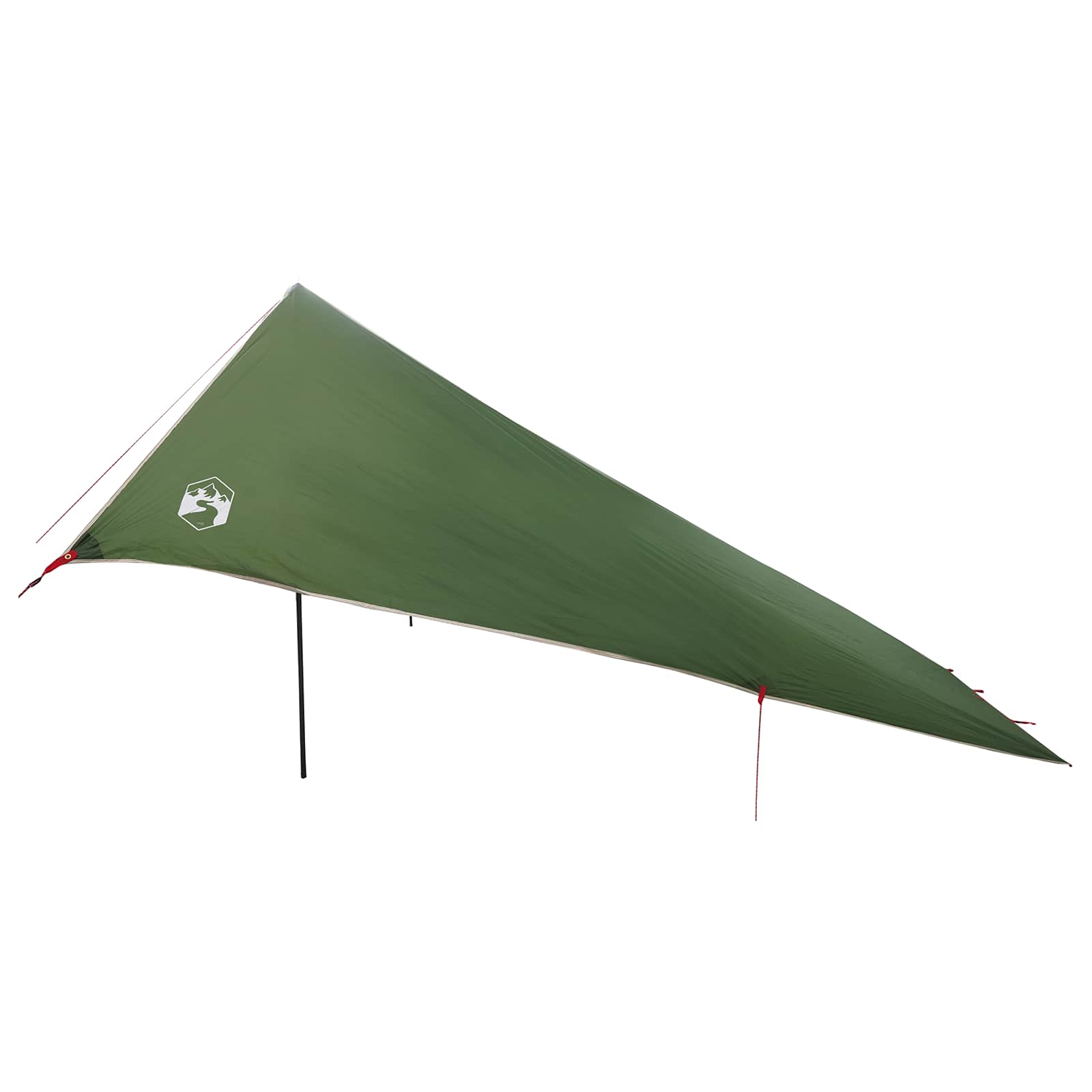Tenda da veicolo Verde 500 x 515 x 215 cm Poliestere e Acciaio