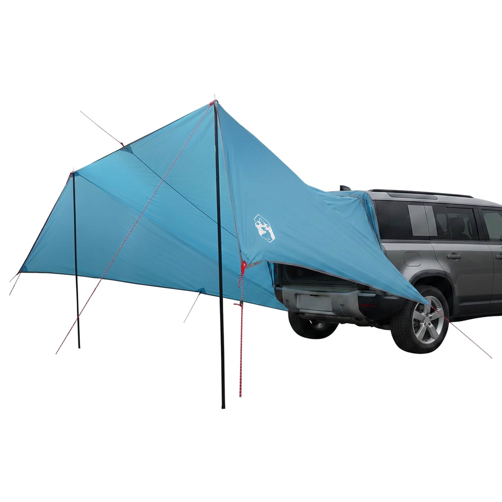 Tenda da veicolo Blu 500 x 515 x 215 cm Poliestere e Acciaio