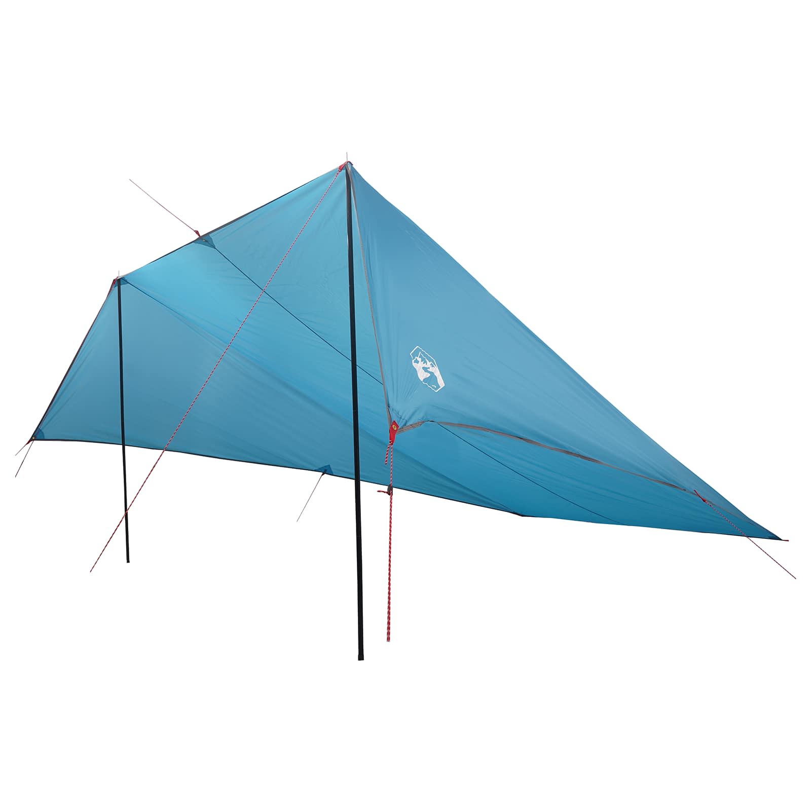 Tenda da veicolo Blu 500 x 515 x 215 cm Poliestere e Acciaio