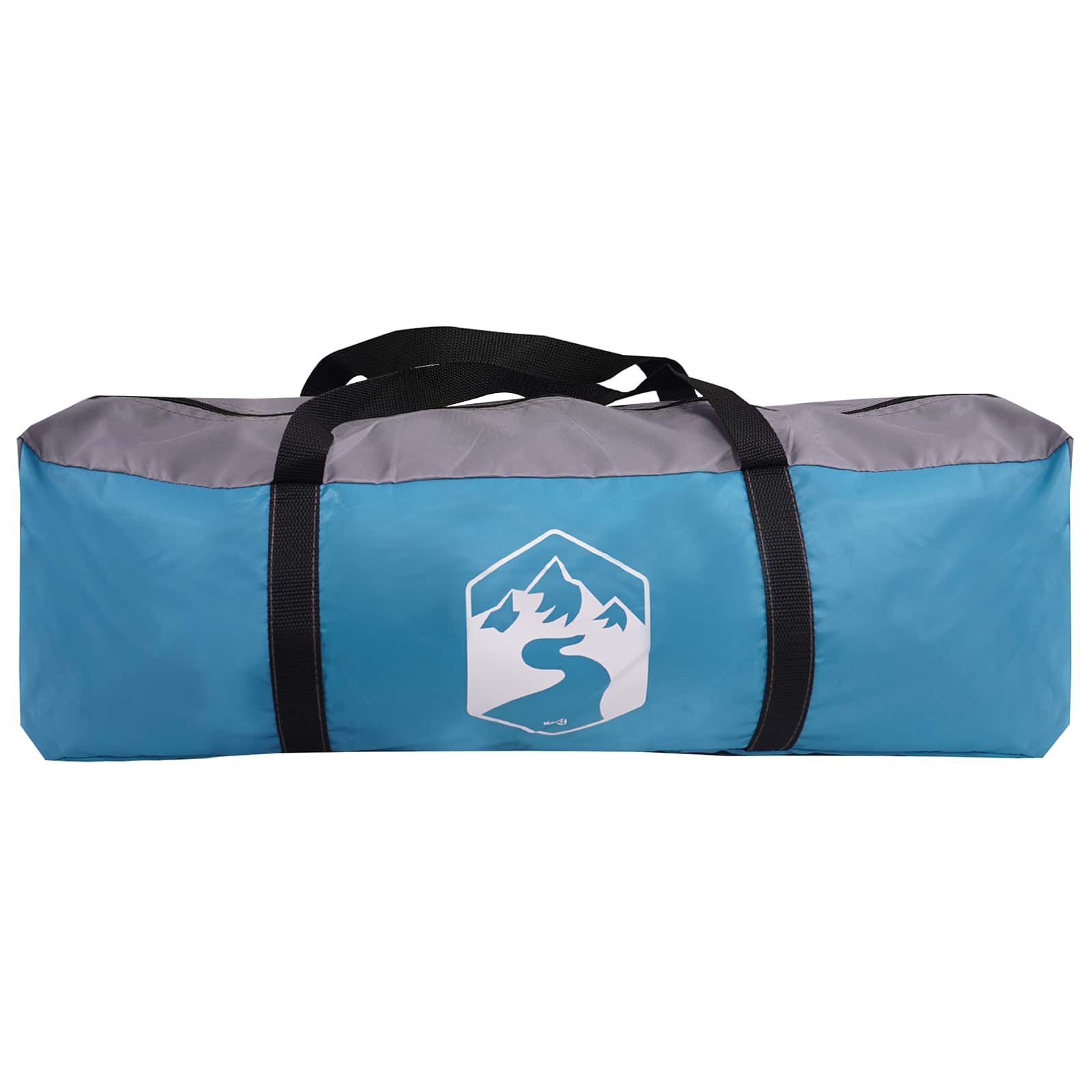 Tenda da veicolo Blu 500 x 515 x 215 cm Poliestere e Acciaio