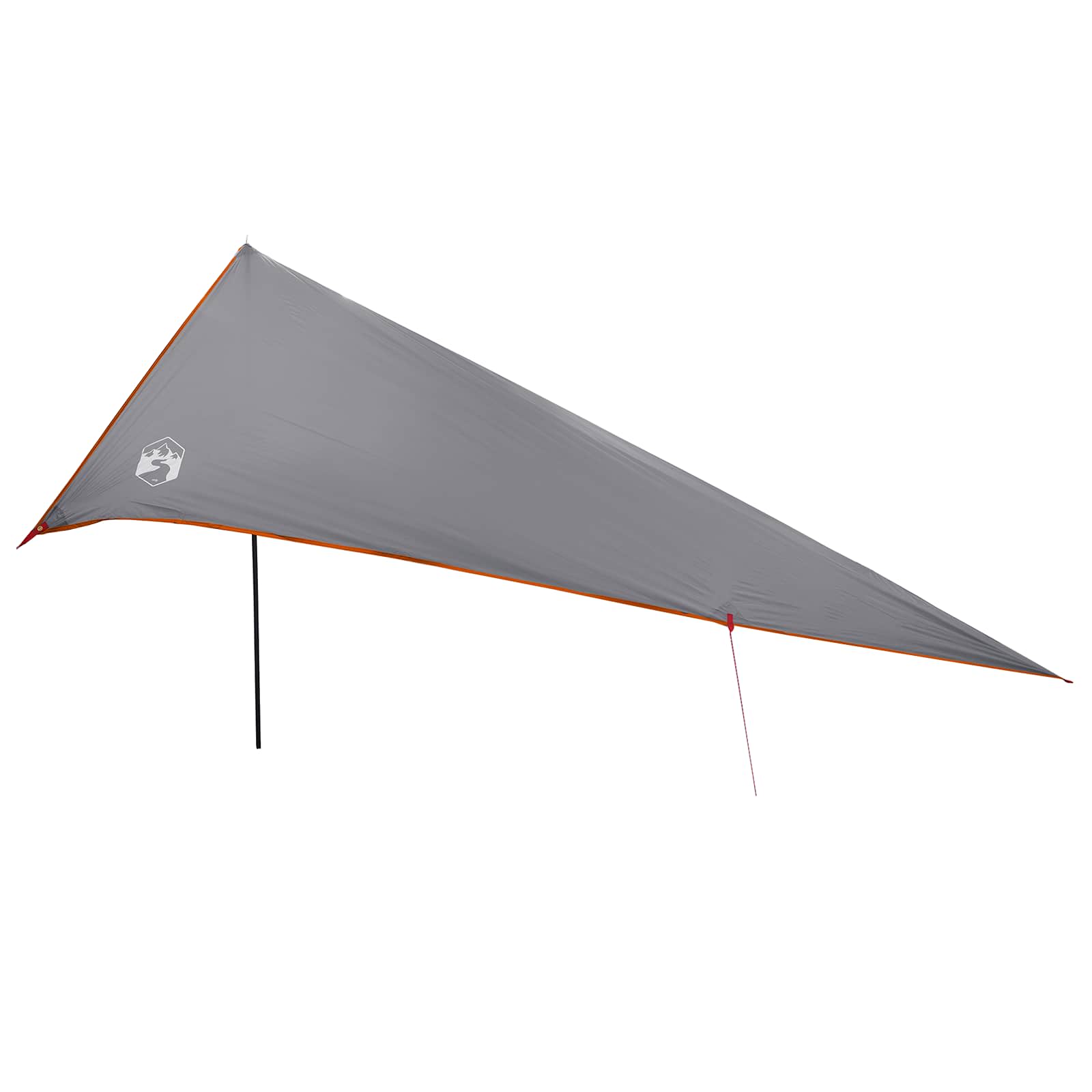 Tenda da veicolo Grigio e arancione 500 x 515 x 215 cm