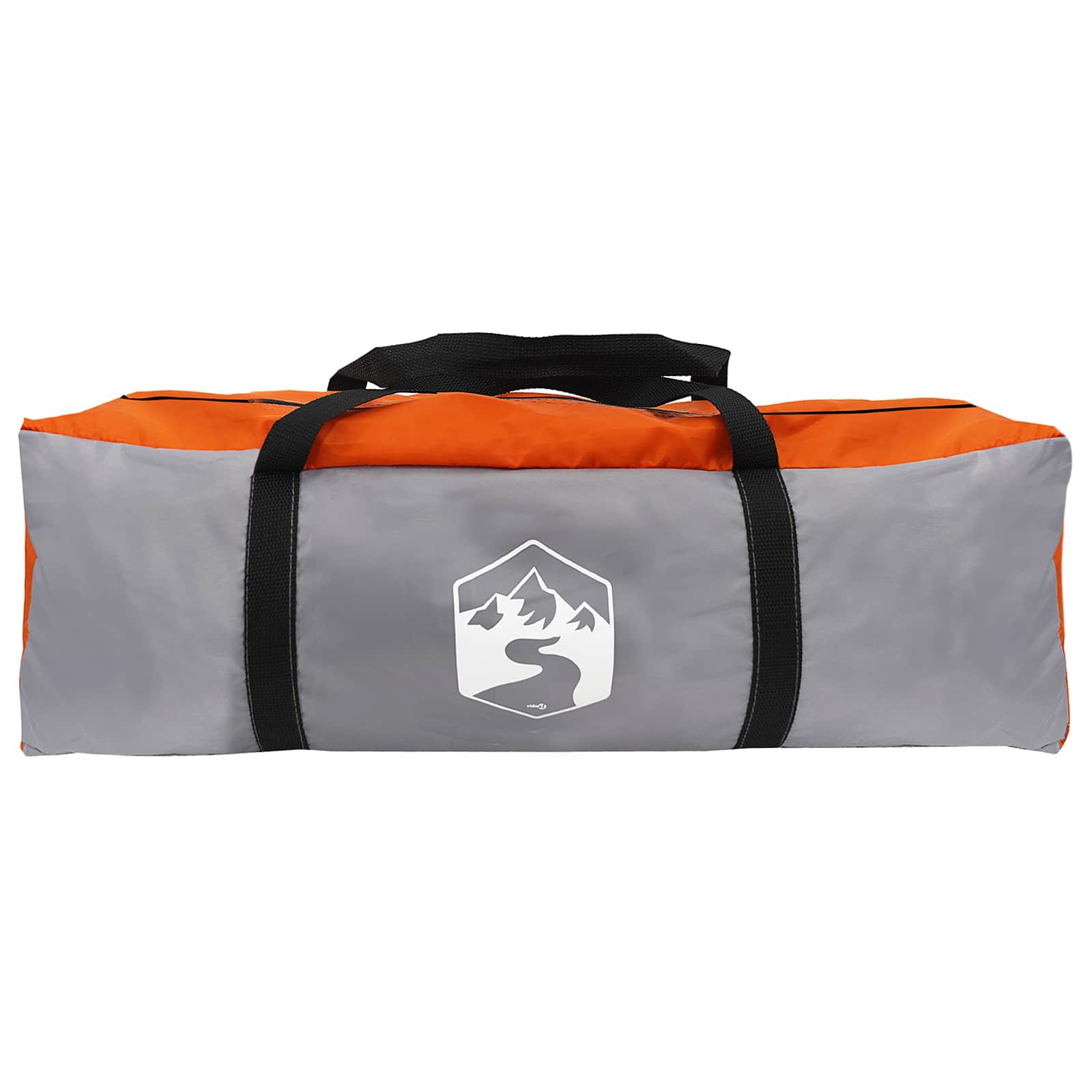 Tenda da veicolo Grigio e arancione 500 x 515 x 215 cm