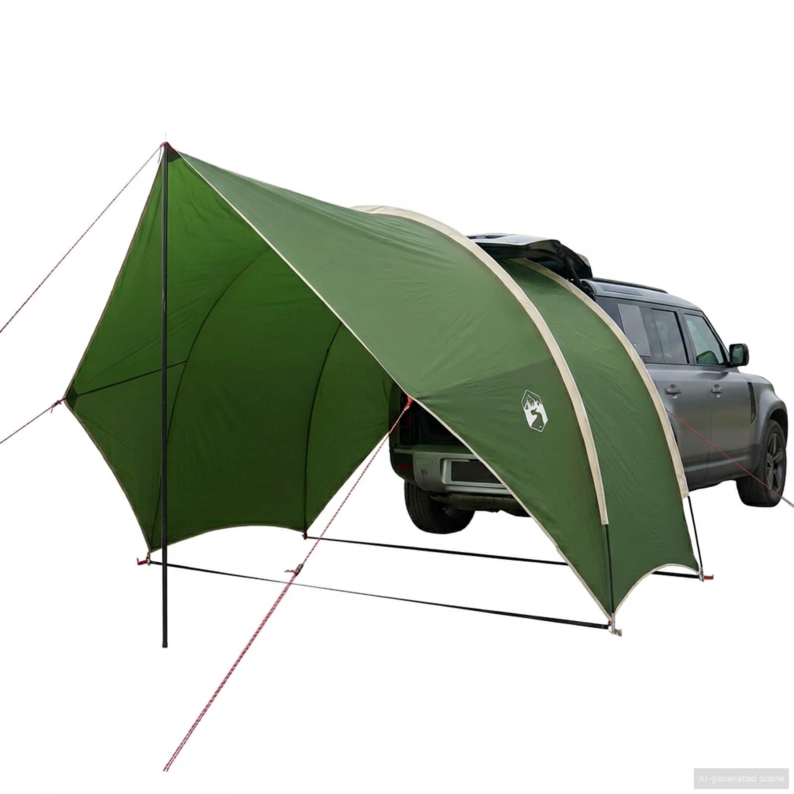 Tenda da coda resistente all'acqua Verde 405 x 280 x 220 cm