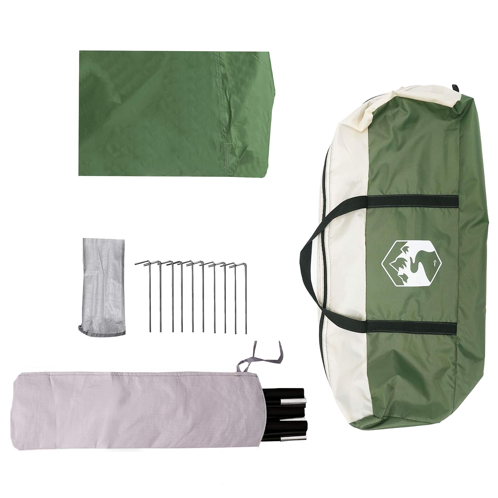 Tenda da coda resistente all'acqua Verde 405 x 280 x 220 cm