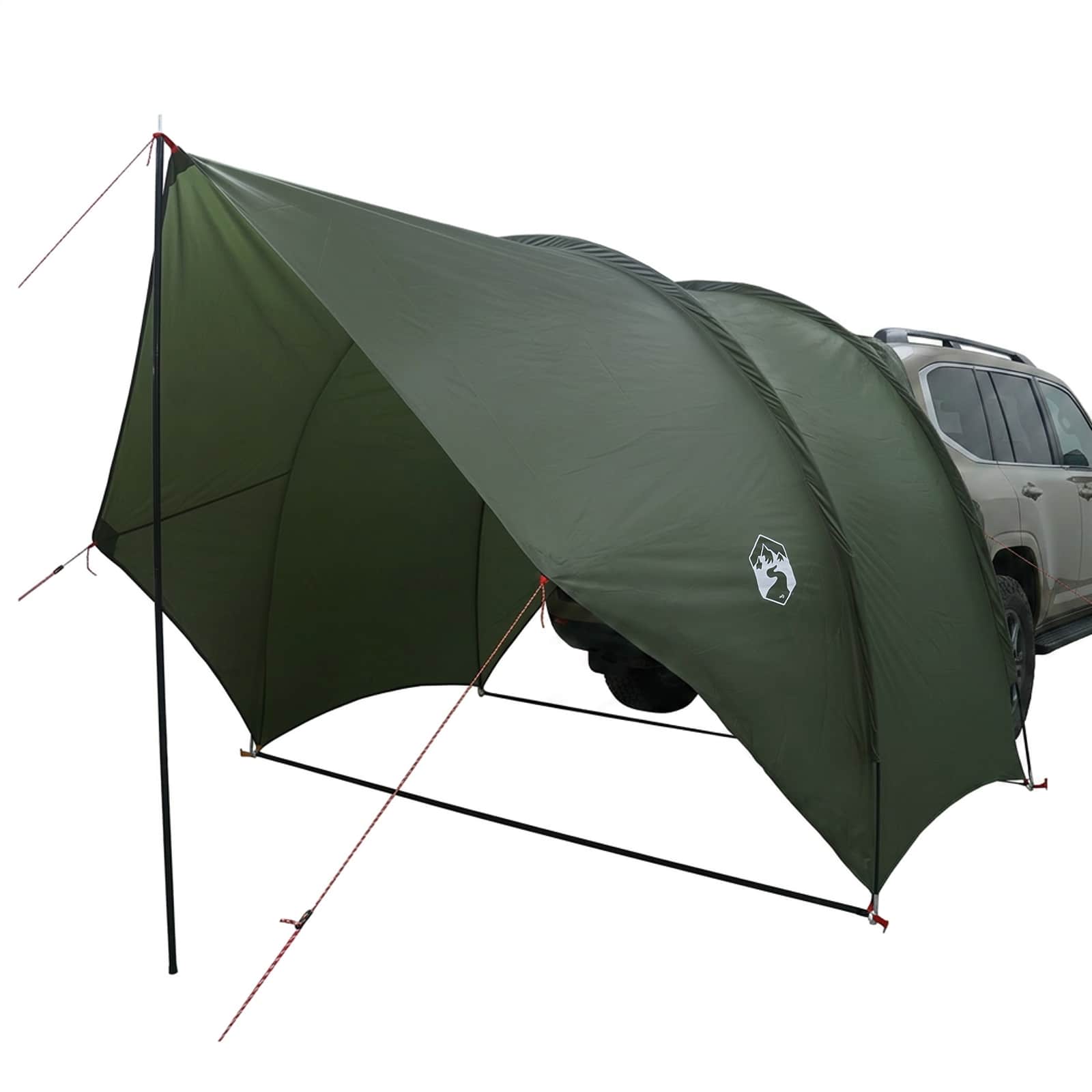 Tenda da coda resistente all'acqua Verde militare