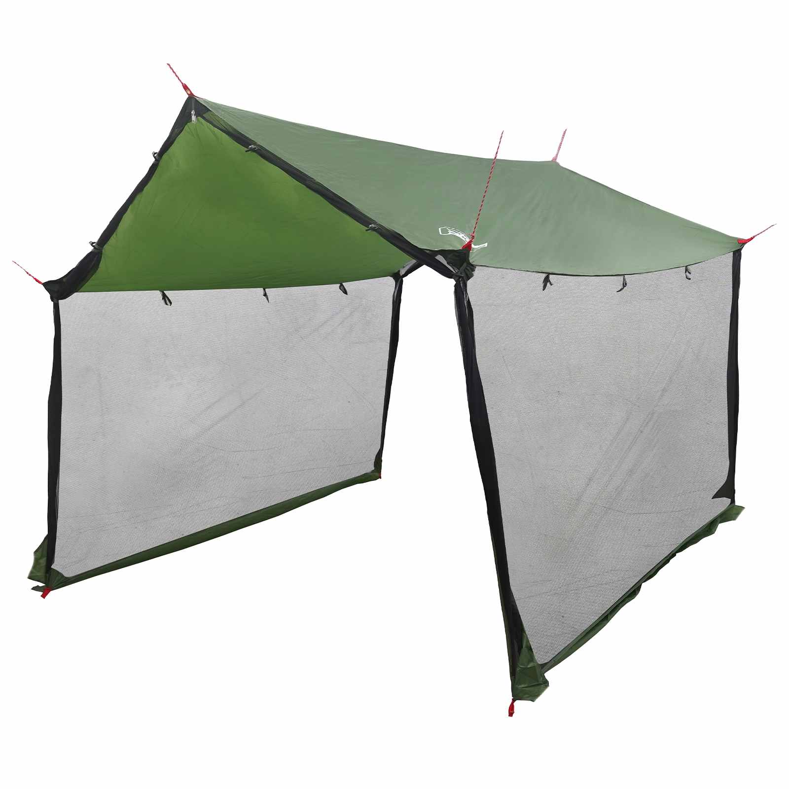 Telo da campeggio con pareti in rete Verde 340 x 260 x 220 cm