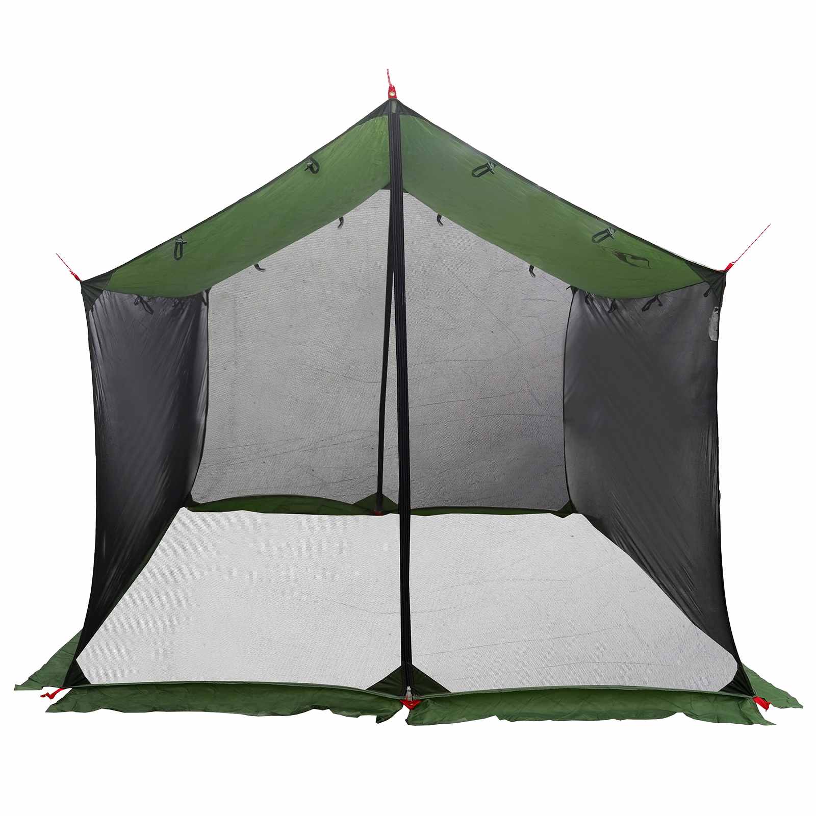Telo da campeggio con pareti in rete Verde 340 x 260 x 220 cm