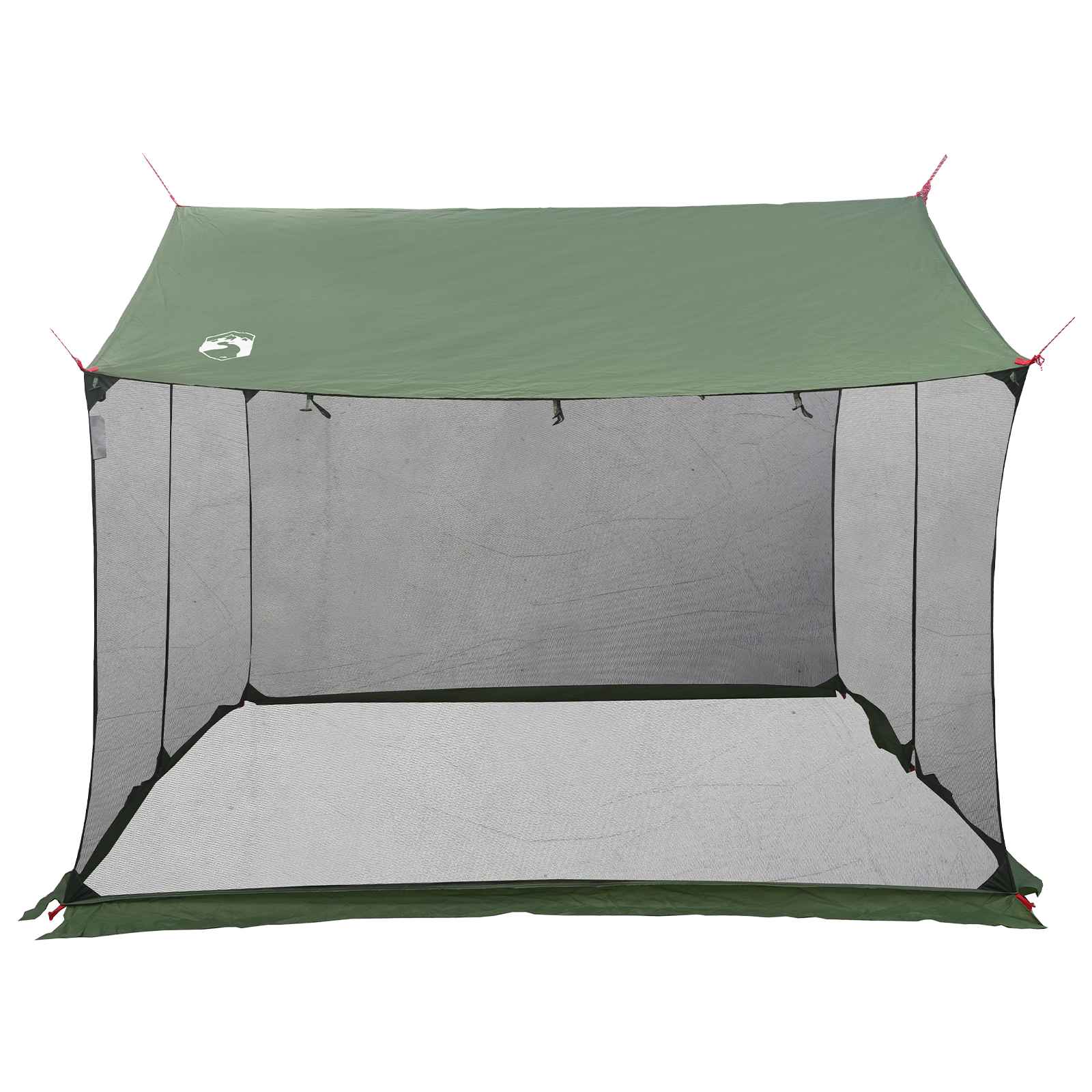 Telo da campeggio con pareti in rete Verde 340 x 260 x 220 cm