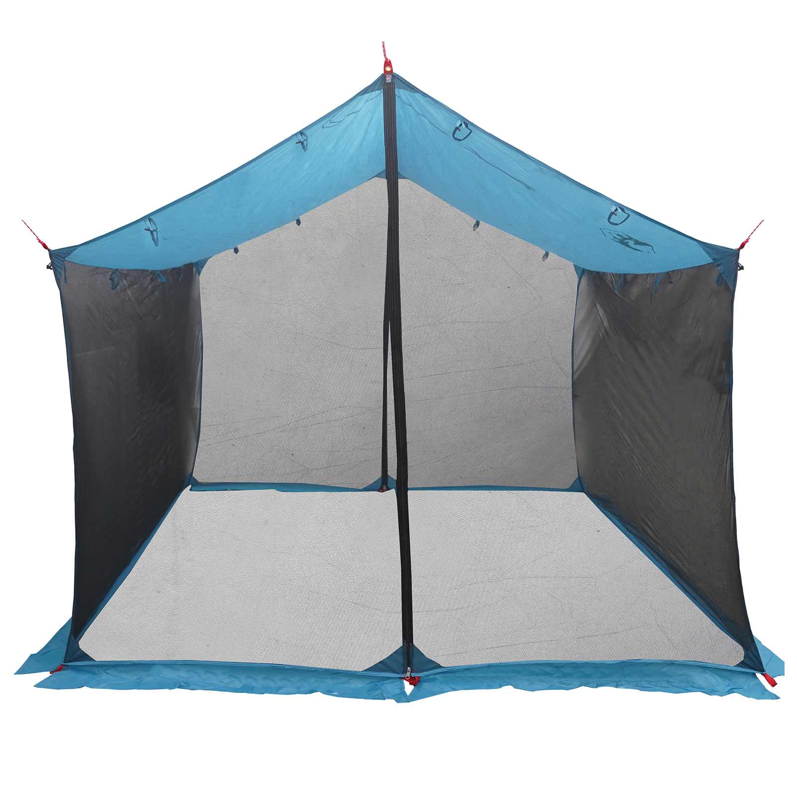 Telo da campeggio con pareti in rete Blu 340 x 260 x 220 cm