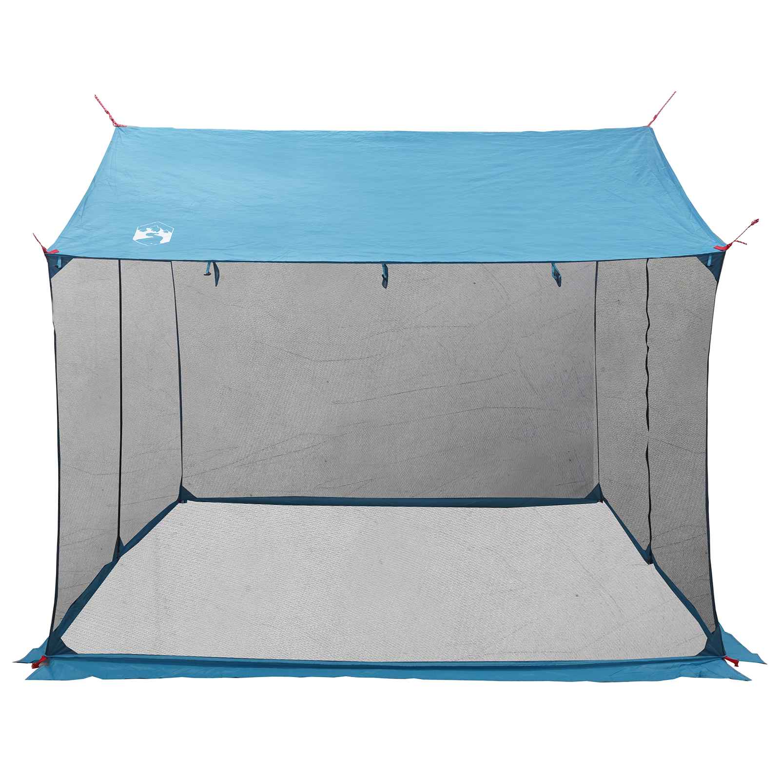 Telo da campeggio con pareti in rete Blu 340 x 260 x 220 cm
