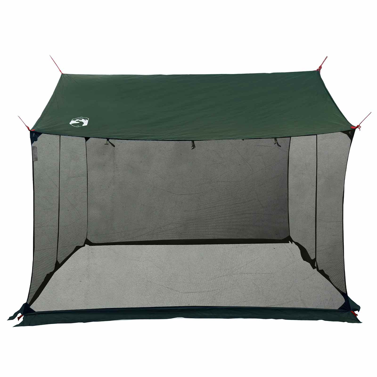 Telo da campeggio con pareti in rete Verde militare