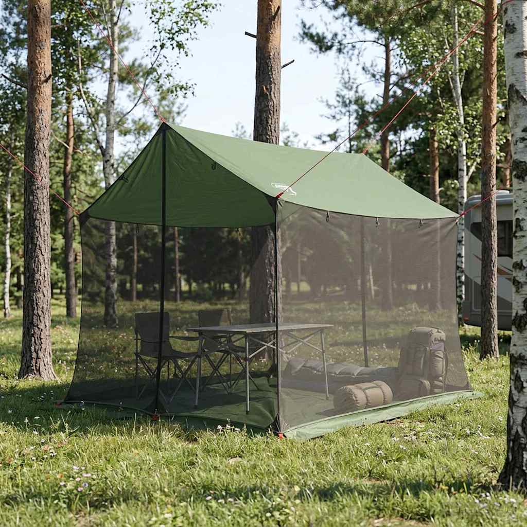 Telo da campeggio con pareti in rete Verde 270 x 210 x 210 cm
