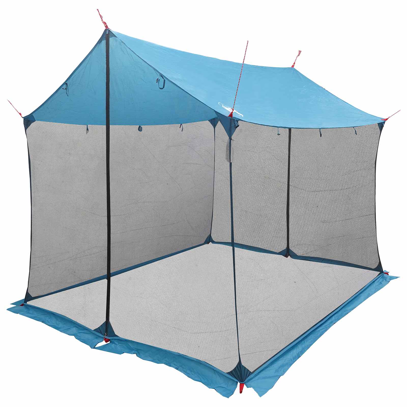 Telo da campeggio con pareti in rete Blu 270 x 210 x 210 cm