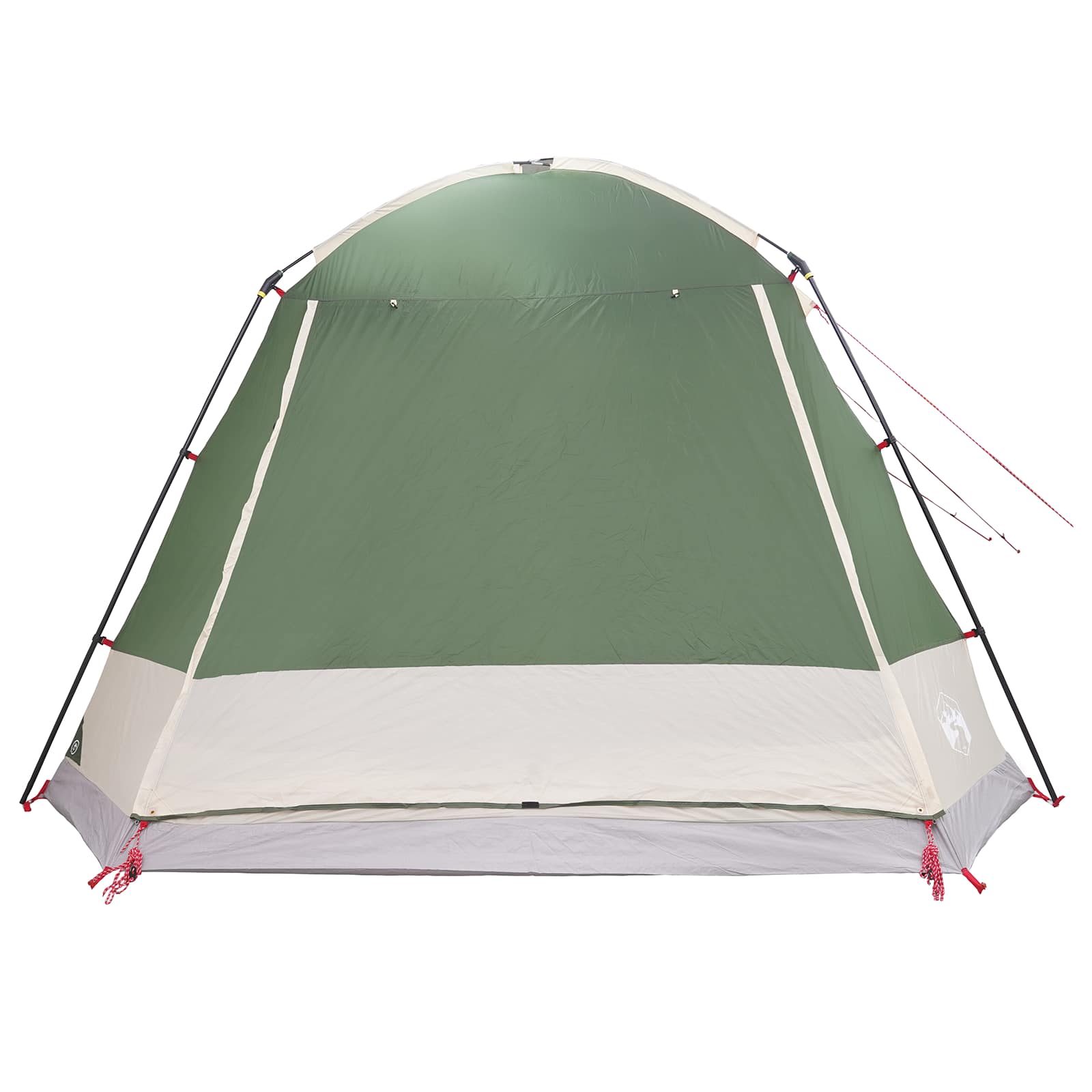 Tenda Capanna 12 persona Verde Poliestere e Acciaio