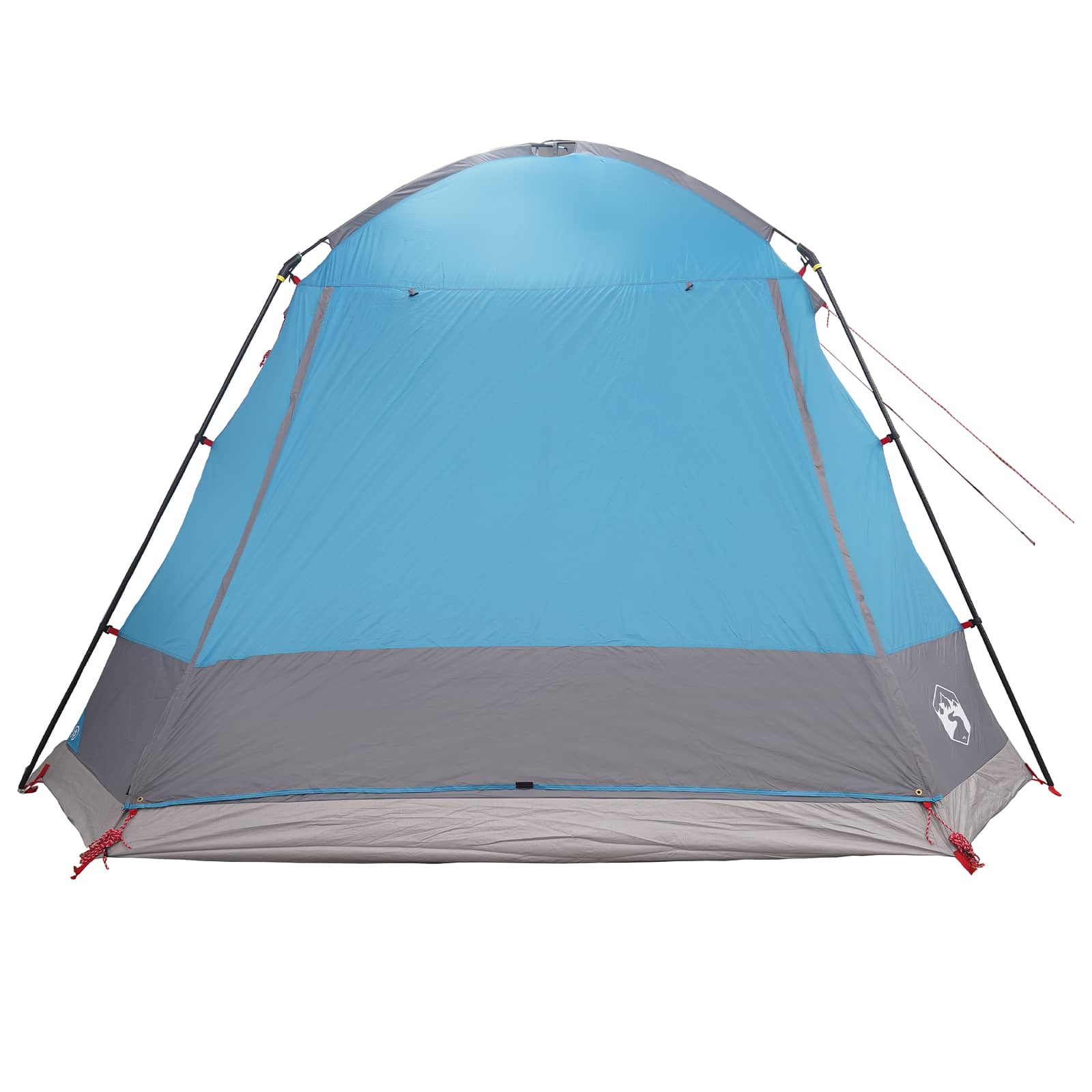 Tenda Capanna 12 persona Blu Poliestere e Acciaio