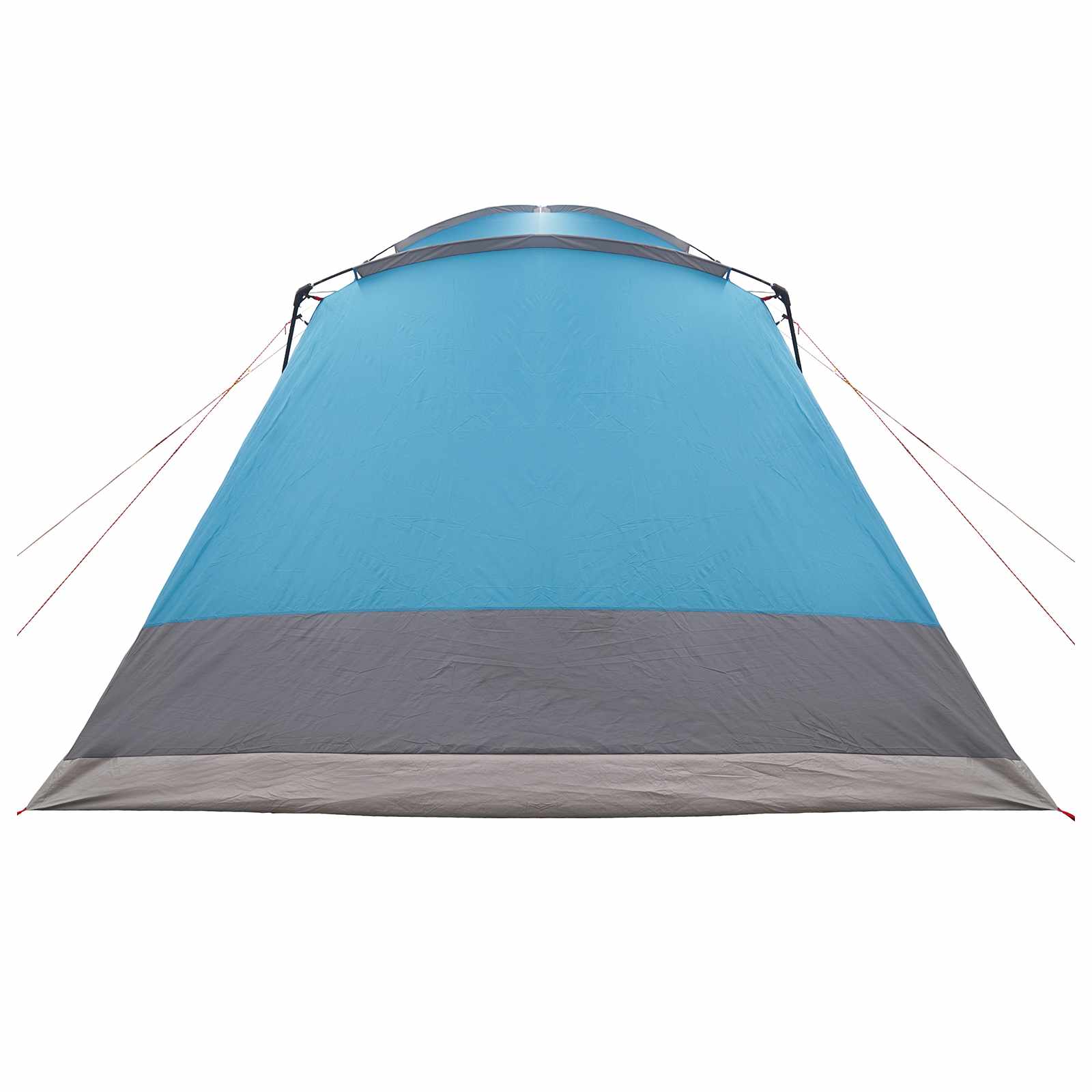 Tenda Capanna 12 persona Blu Poliestere e Acciaio