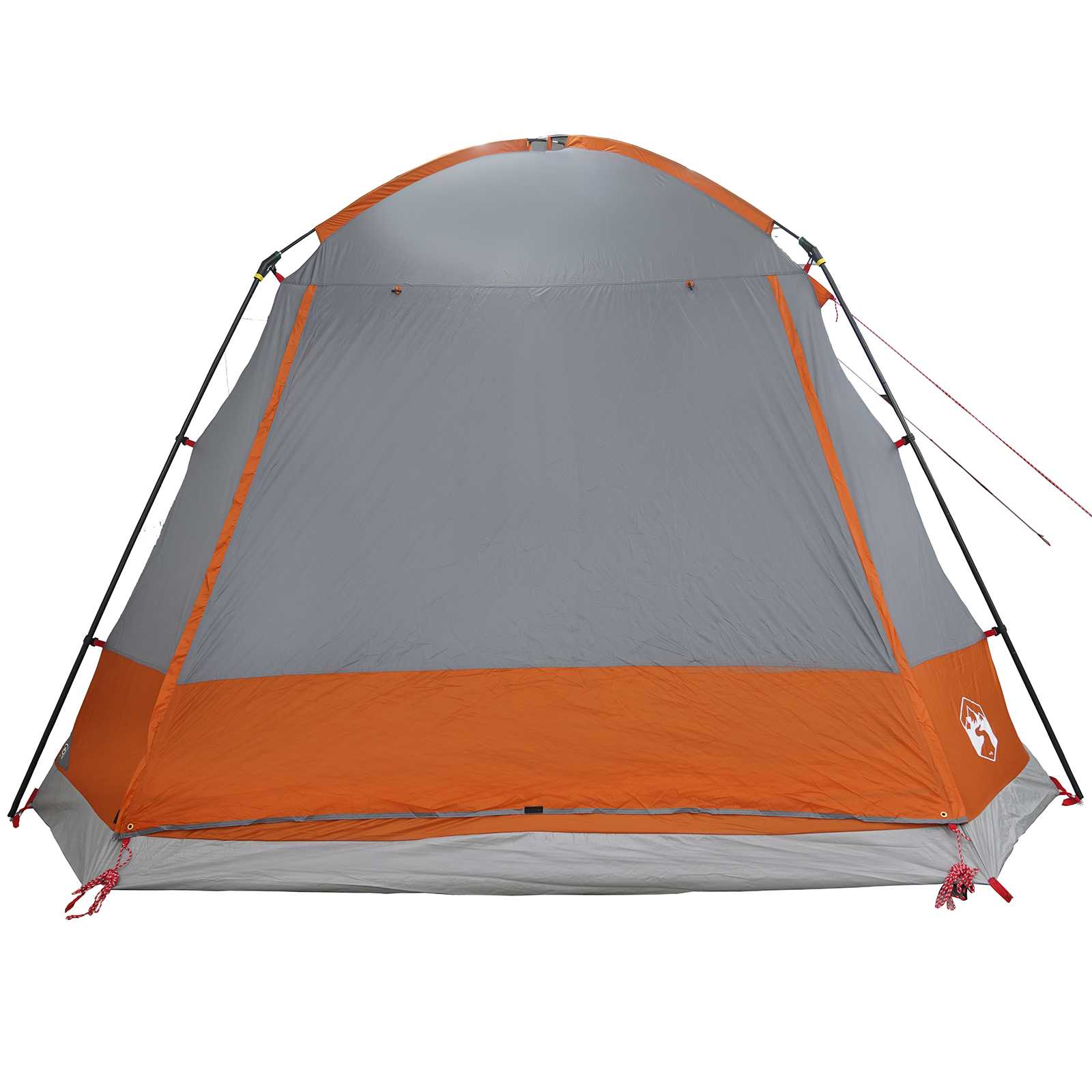 Tenda Capanna 12 persona Grigio e arancione