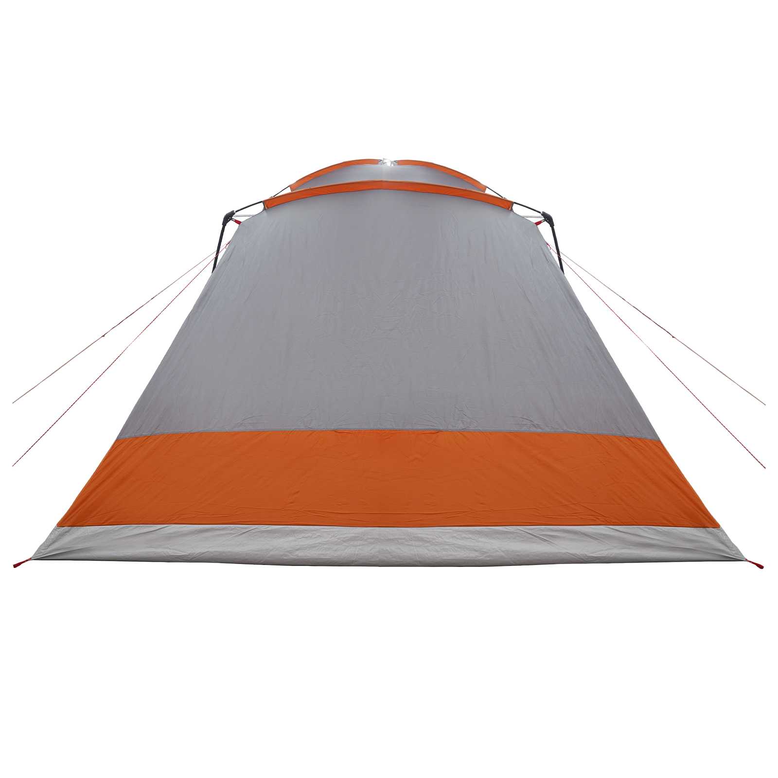 Tenda Capanna 12 persona Grigio e arancione