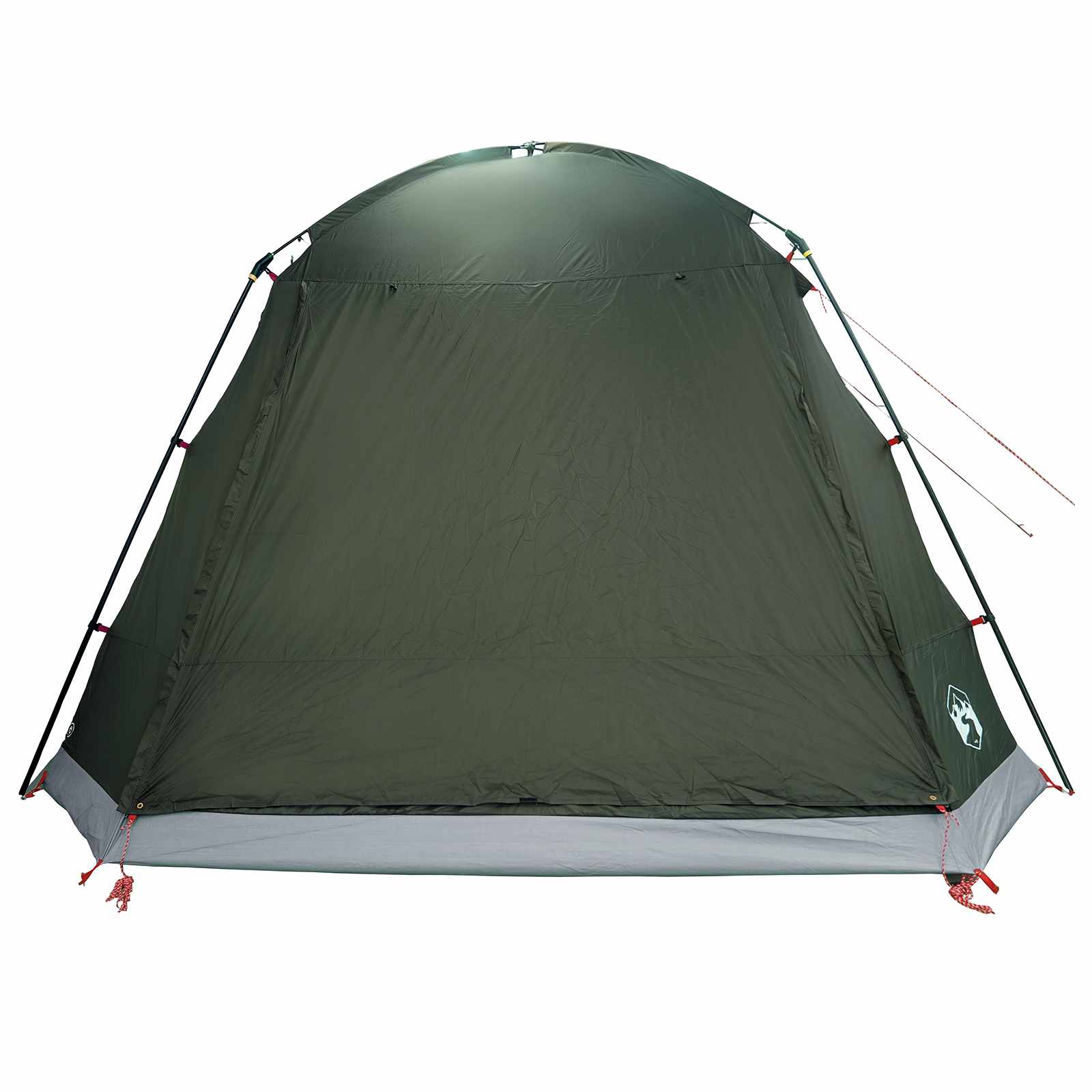 Tenda Capanna 12 persona Verde militare Poliestere e Acciaio