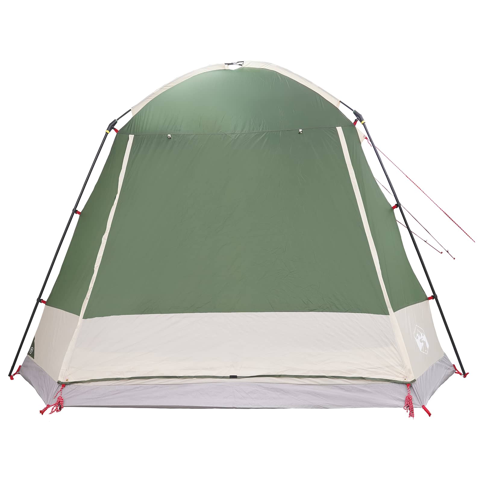 Tenda Capanna 8 persona Verde Poliestere e Acciaio