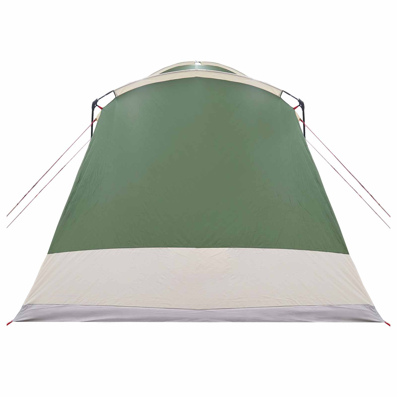 Tenda Capanna 8 persona Verde Poliestere e Acciaio