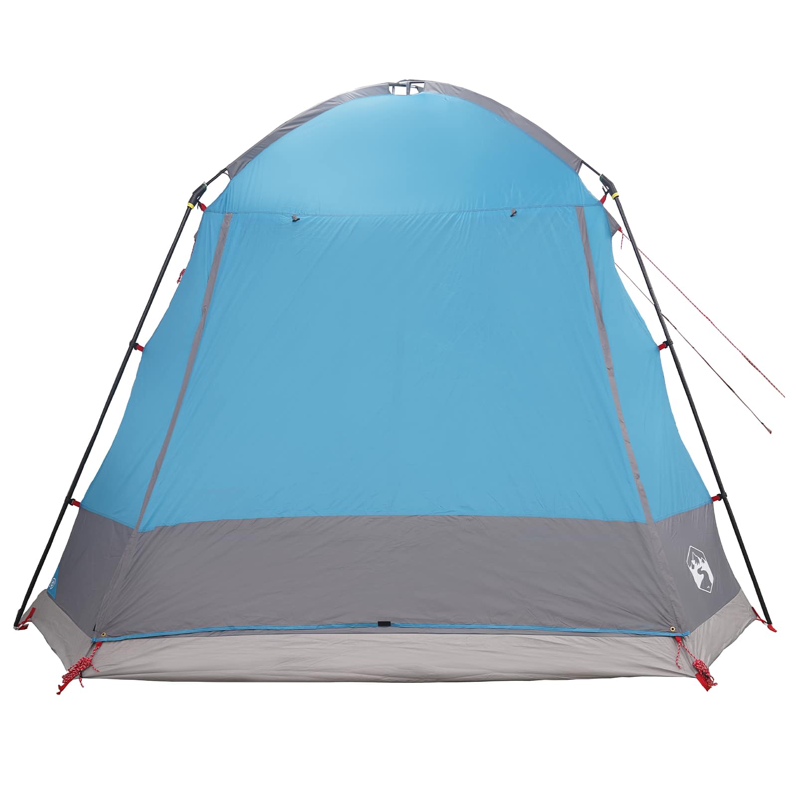 Tenda Capanna 8 persona Blu Poliestere e Acciaio