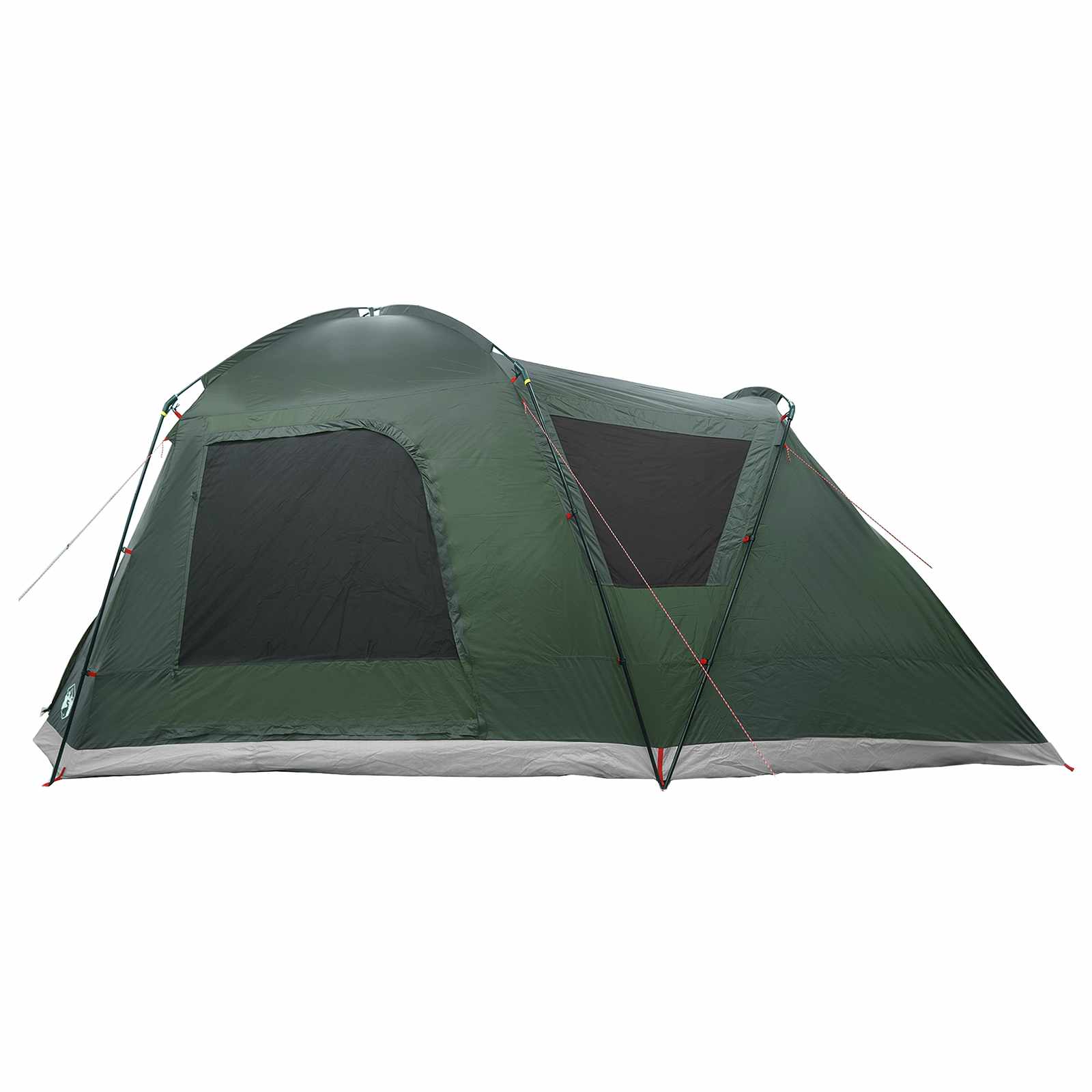 Tenda Capanna 8 persona Verde militare Poliestere e Acciaio