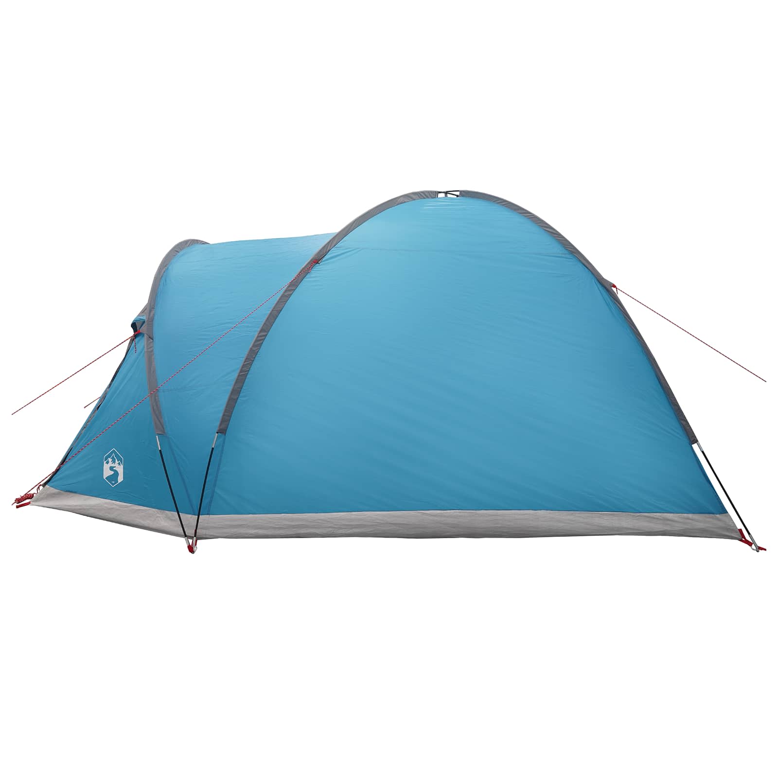 Tenda Capanna 4 persona Blu Poliestere e Acciaio