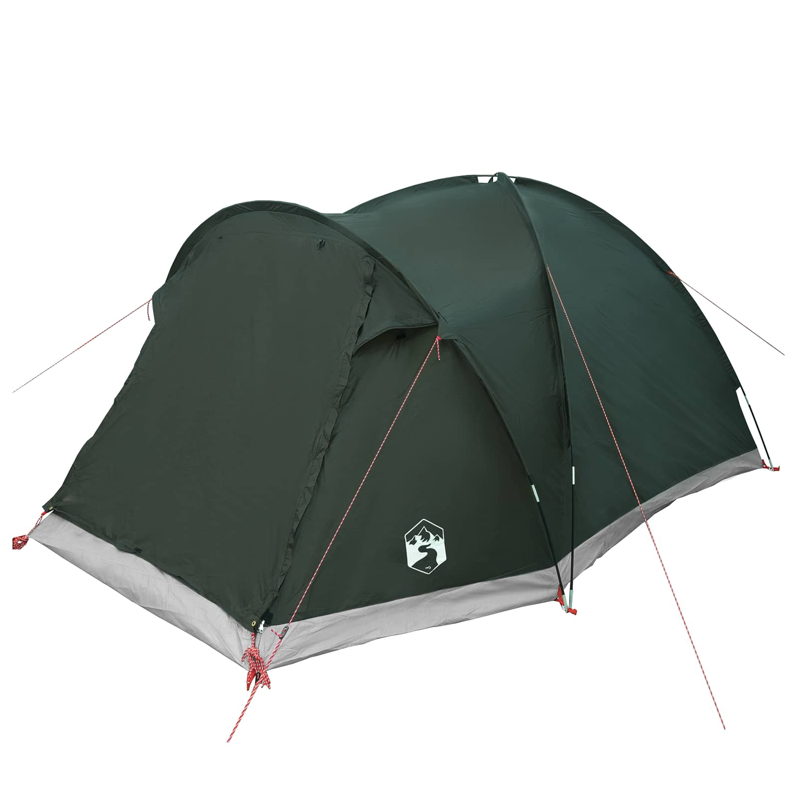 Tenda Capanna 4 persona Verde militare Poliestere e Acciaio