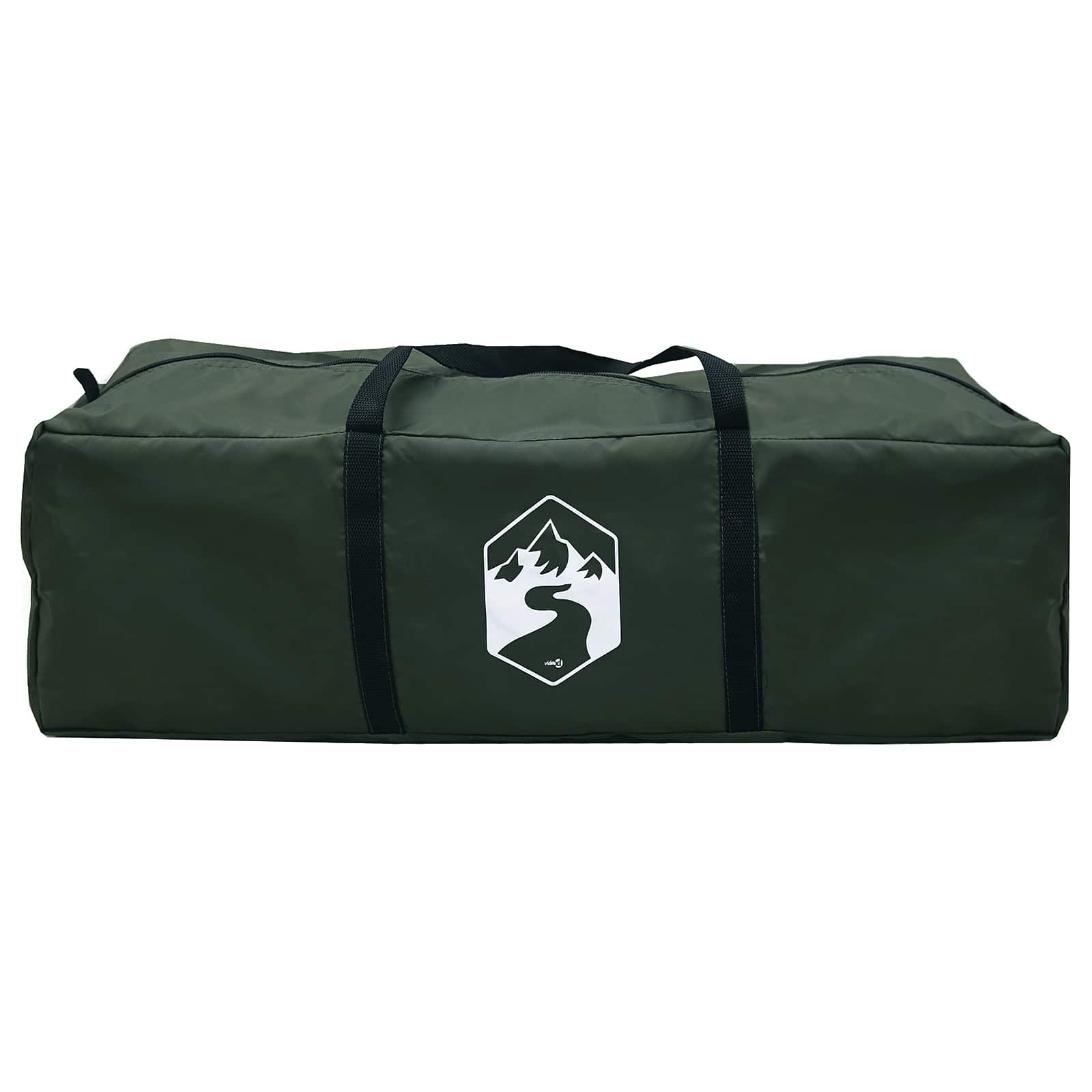 Tenda Capanna 4 persona Verde militare Poliestere e Acciaio