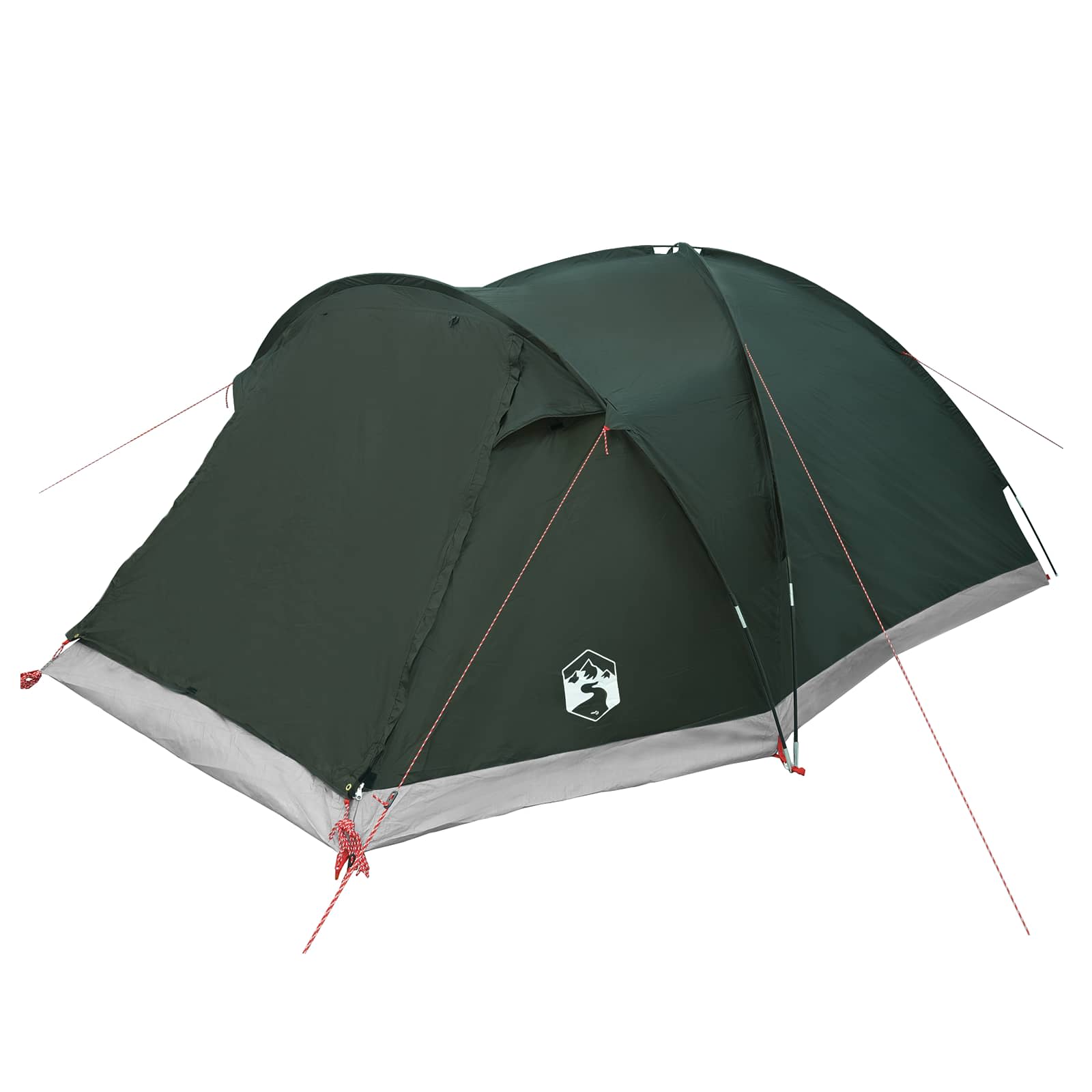 Tenda Capanna 6 persona Verde militare Poliestere e Acciaio
