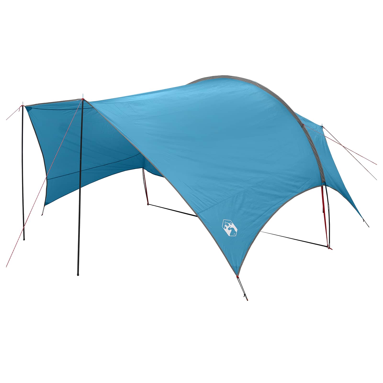 Telo da campeggio resistente all'acqua Blu 550 x 400 x 230 cm