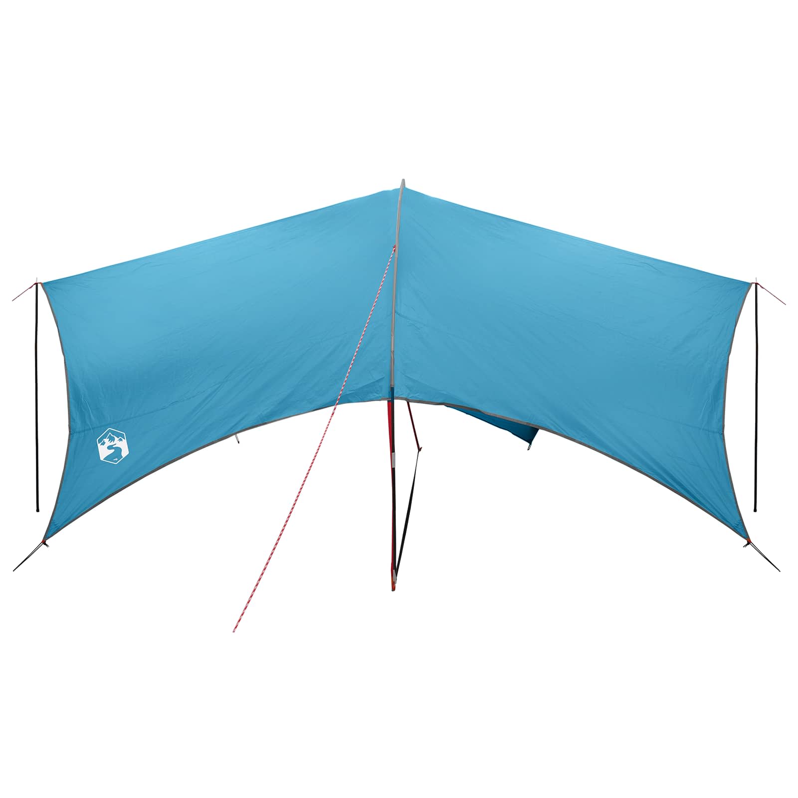 Telo da campeggio resistente all'acqua Blu 550 x 400 x 230 cm