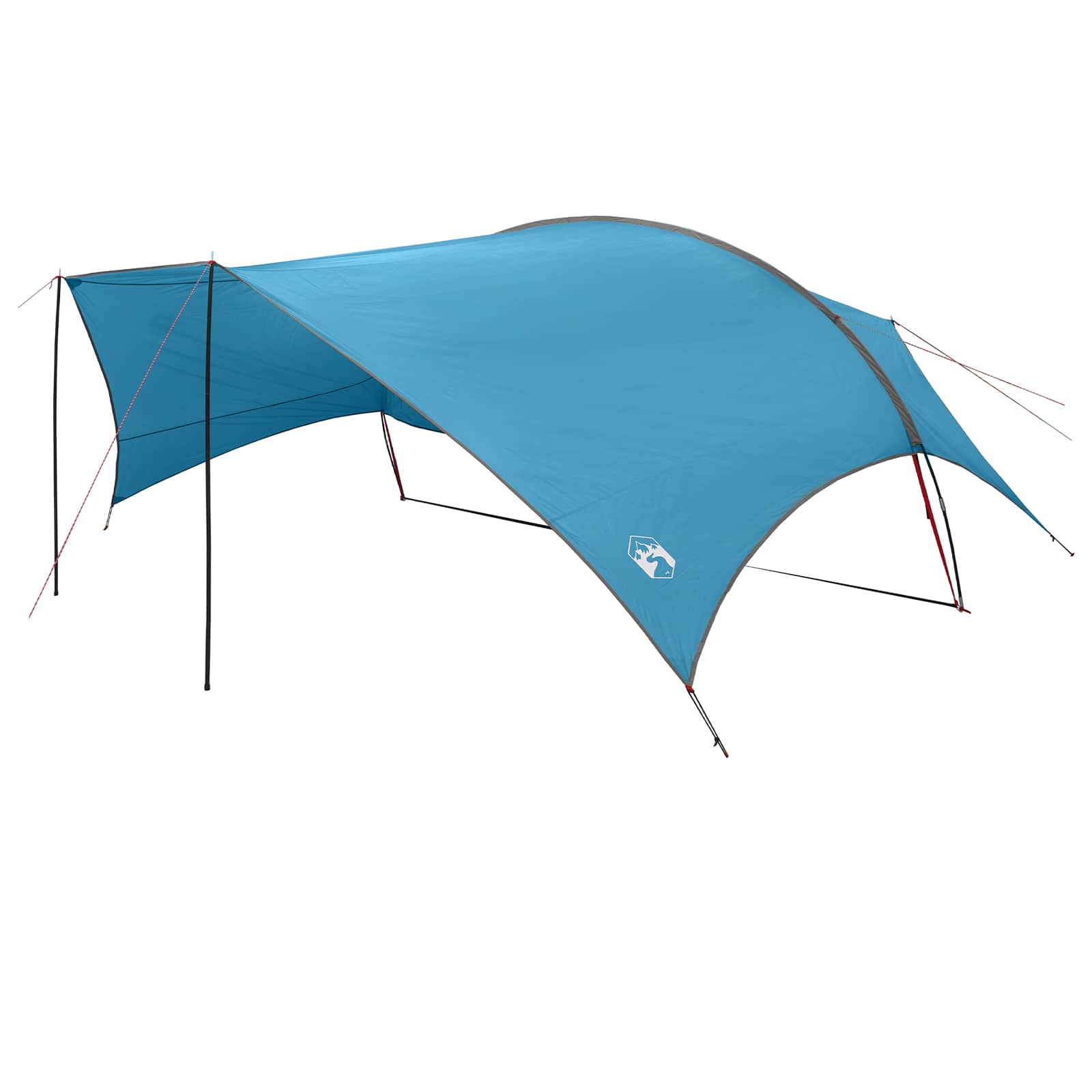 Telo da campeggio resistente all'acqua Blu 695 x 580 x 200 cm