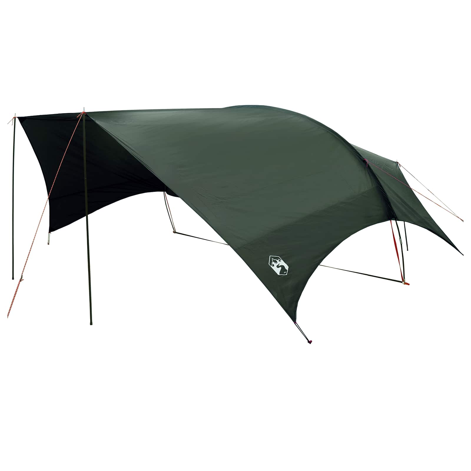 Telo da campeggio resistente all'acqua Verde militare
