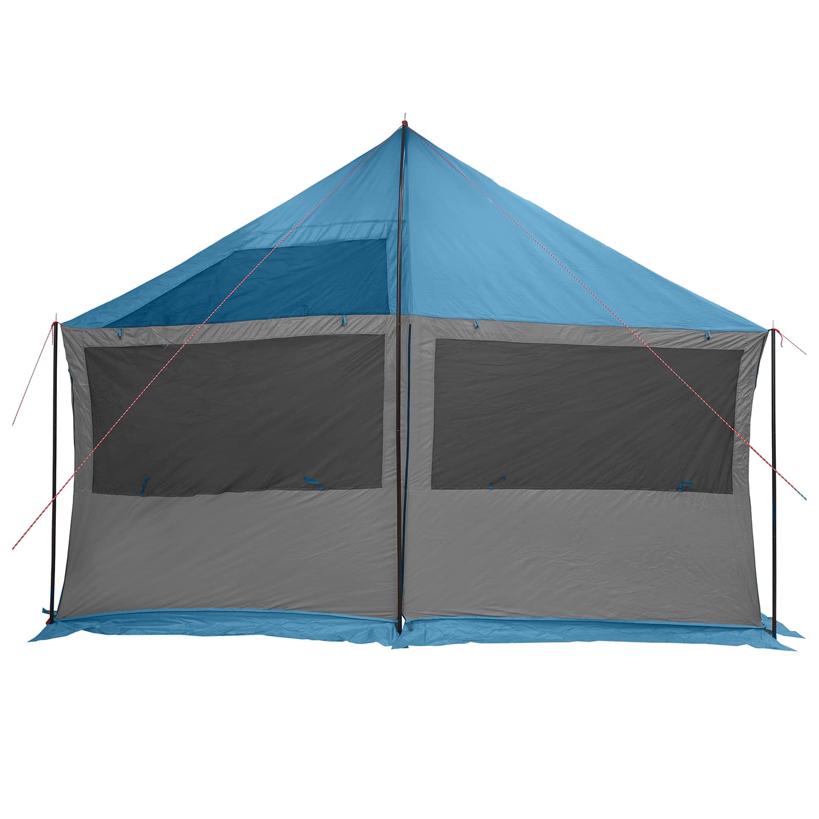 Tenda Familiare Blu 450 x 400 x 265 cm Poliestere e Acciaio