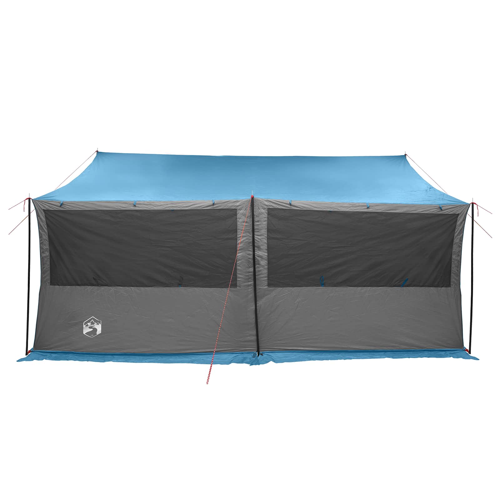 Tenda Familiare Blu 450 x 400 x 265 cm Poliestere e Acciaio