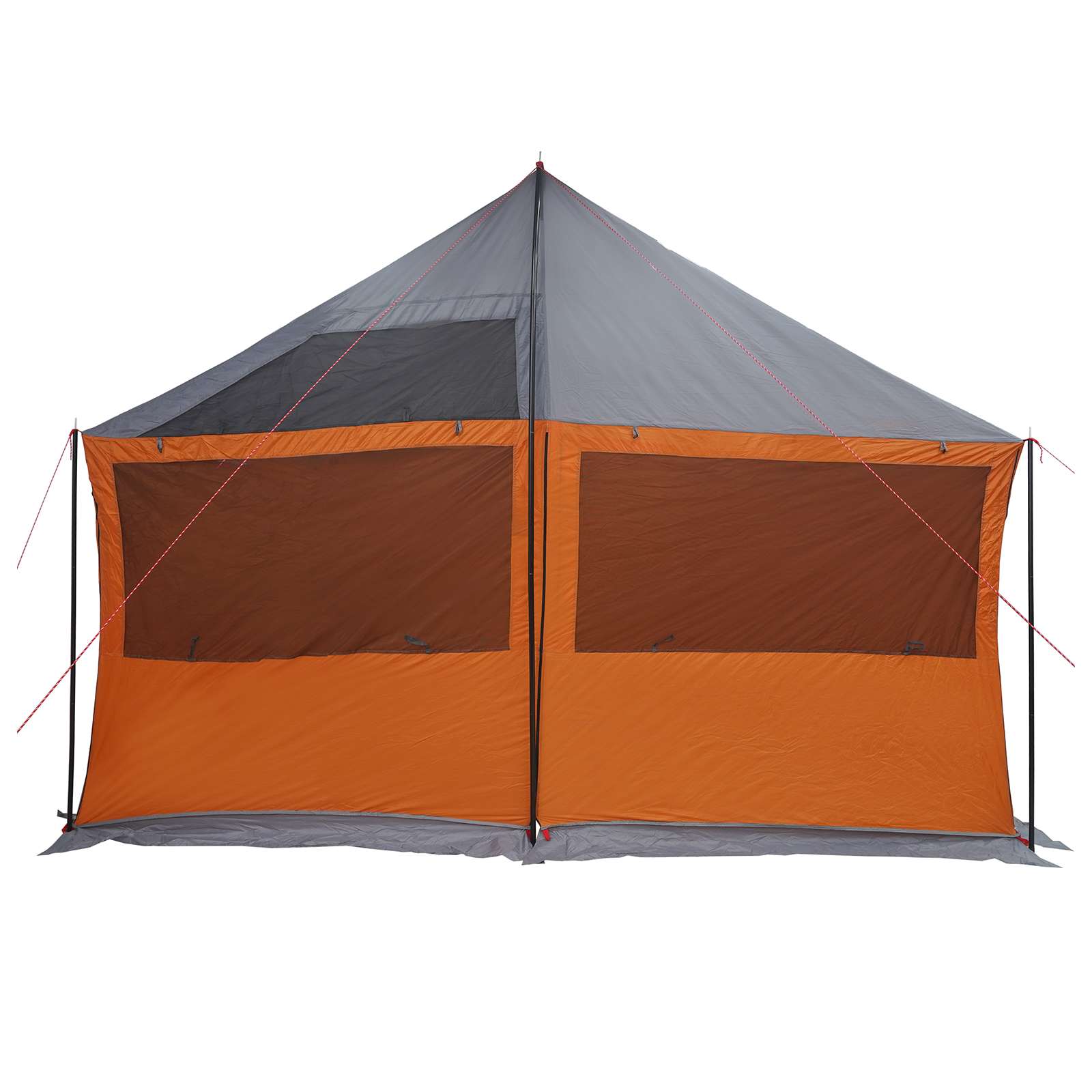 Tenda Familiare Grigio e arancione 450 x 400 x 265 cm