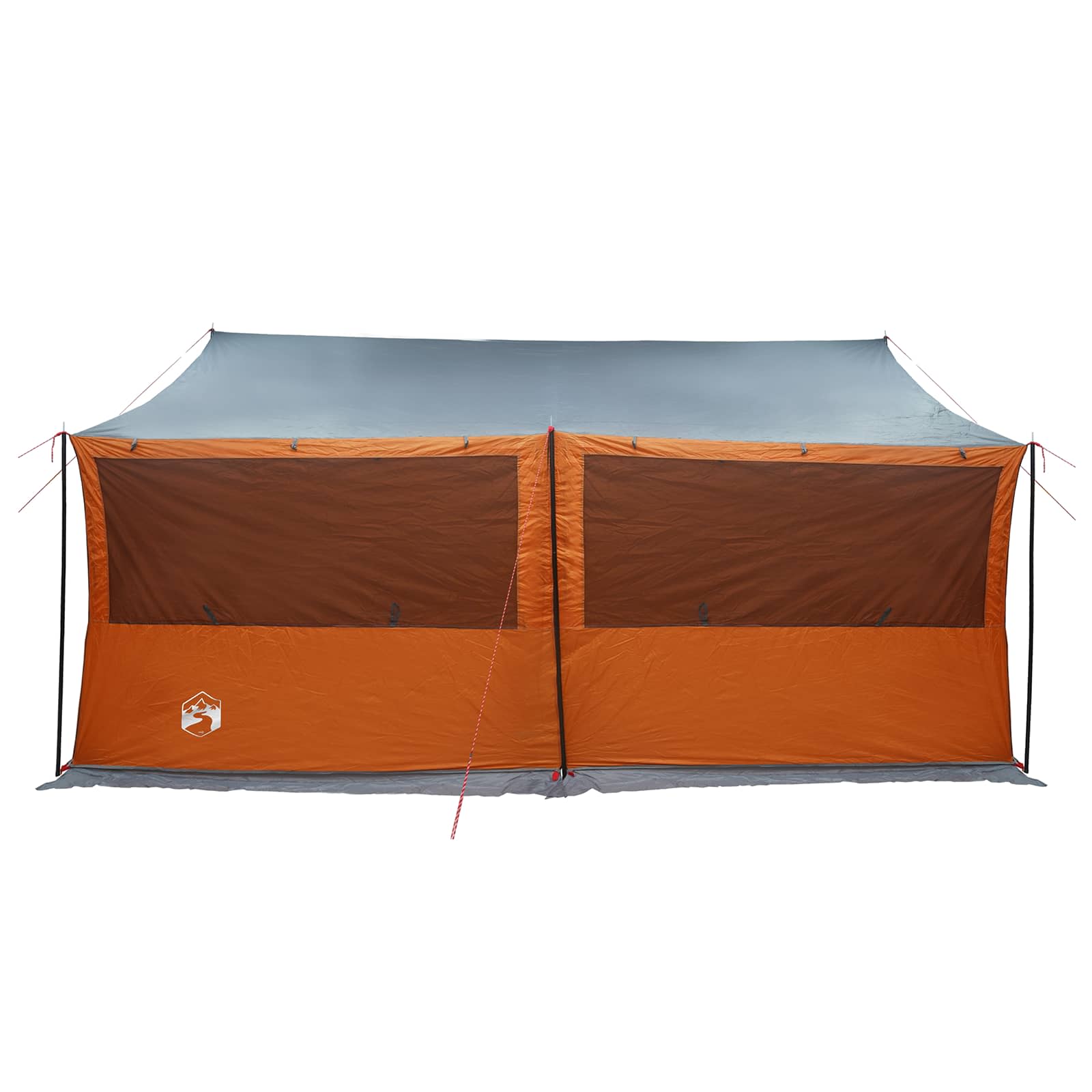 Tenda Familiare Grigio e arancione 450 x 400 x 265 cm