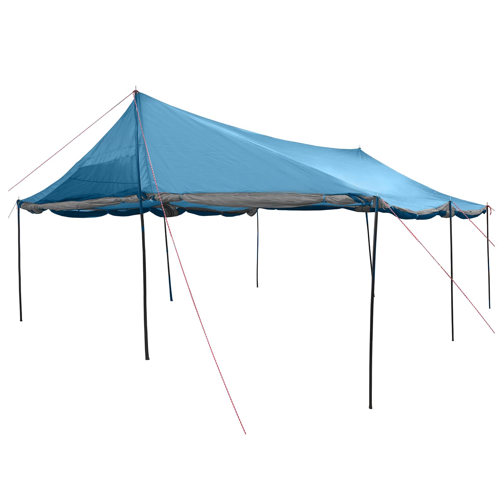 Tenda Familiare Blu 600 x 400 x 268 cm Poliestere e Acciaio