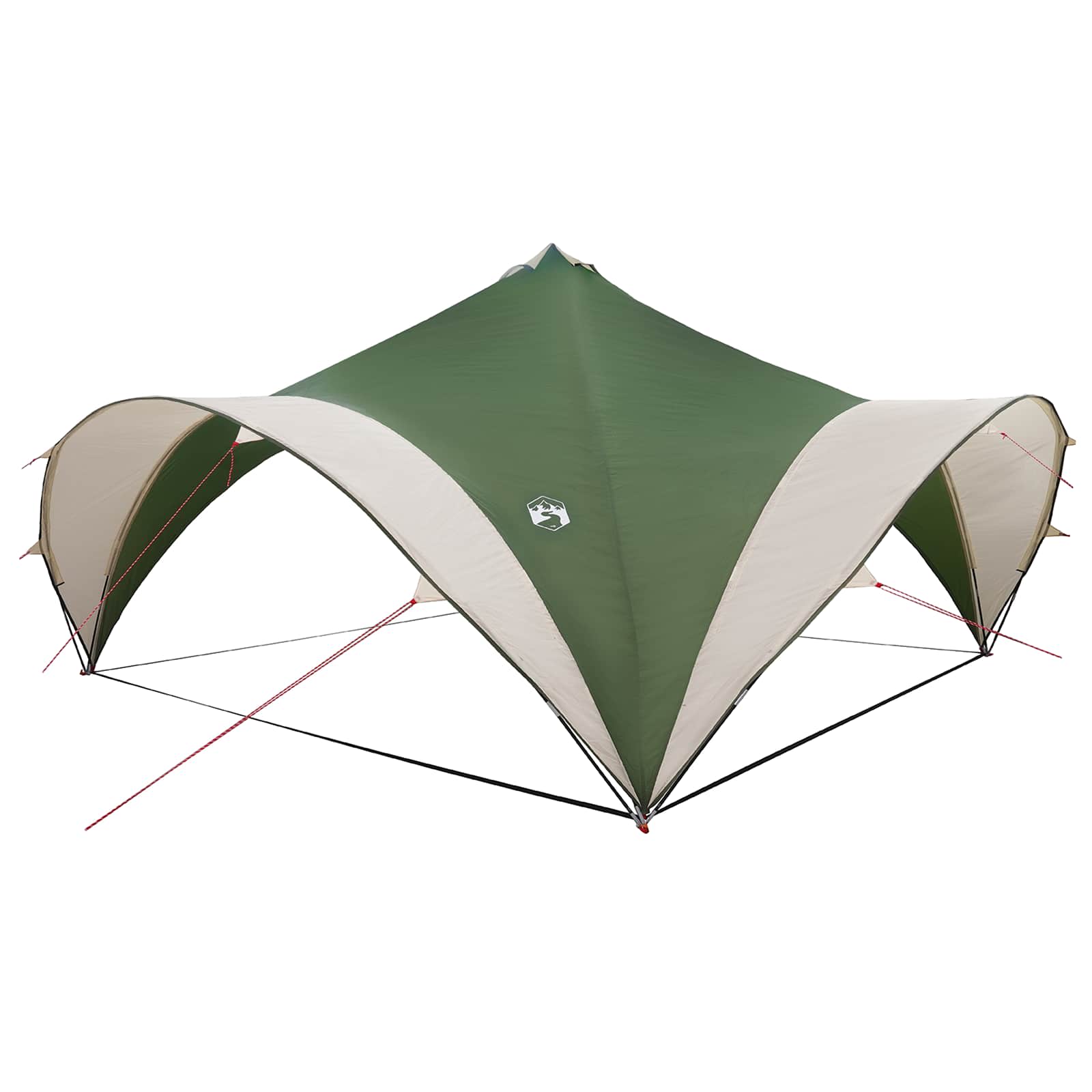 Tenda Party Verde 500 x 500 x 350 cm Poliestere e Acciaio