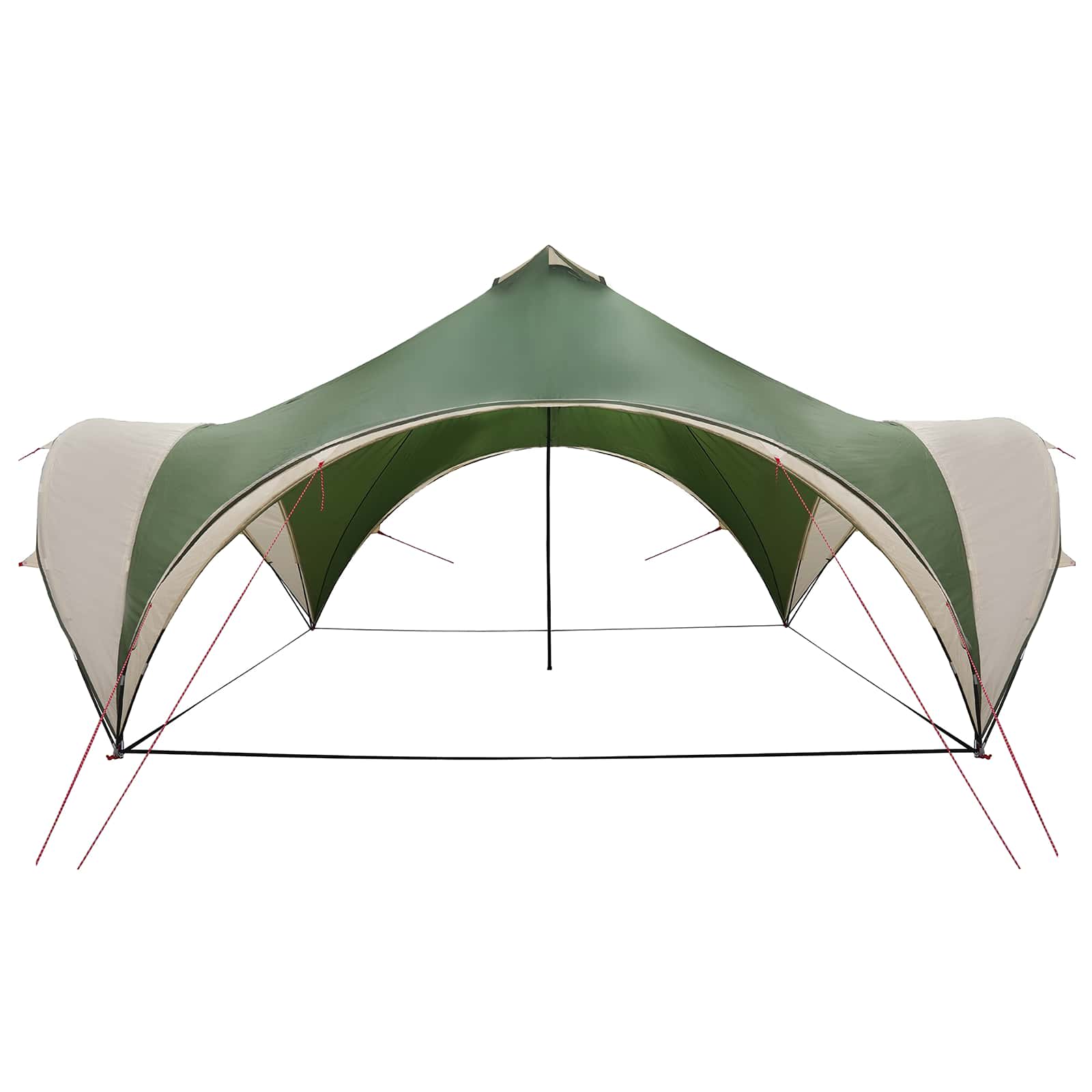 Tenda Party Verde 500 x 500 x 350 cm Poliestere e Acciaio