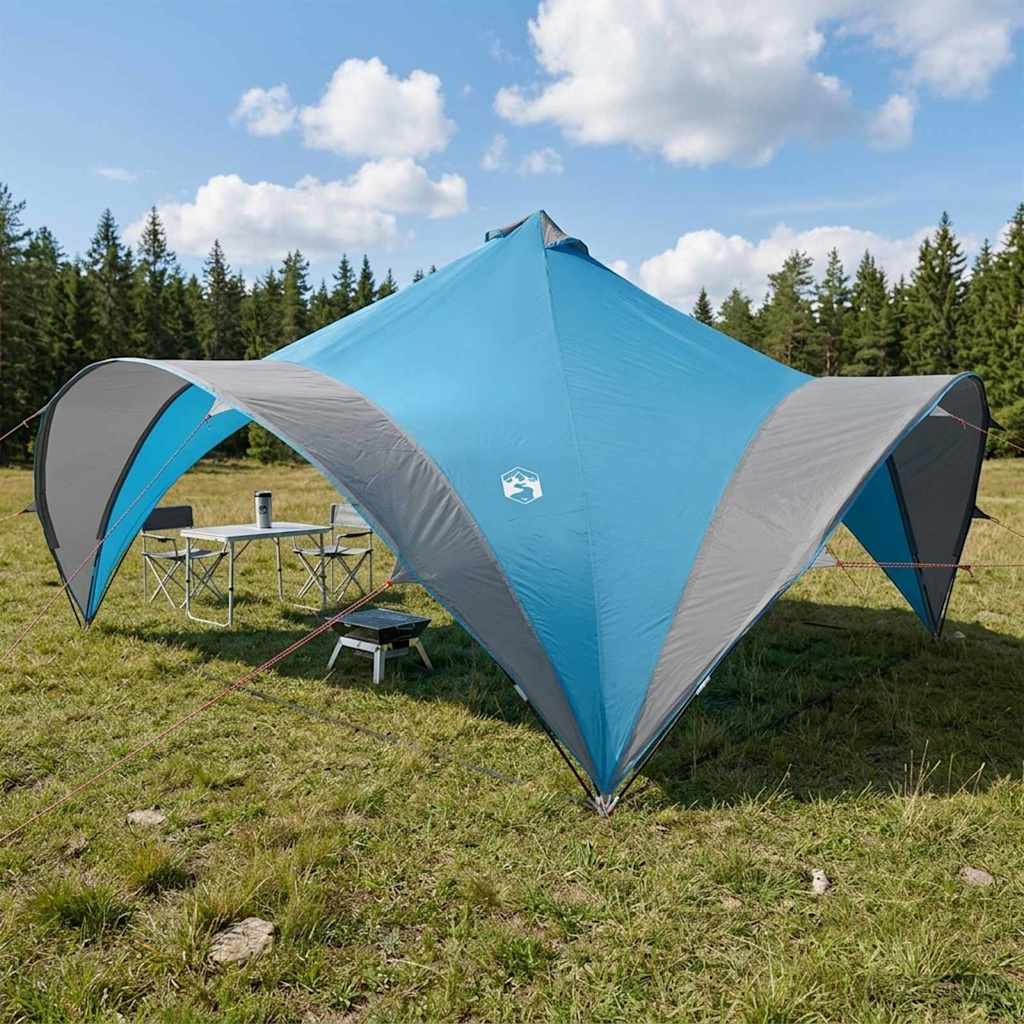 Tenda Party Blu 500 x 500 x 350 cm Poliestere e Acciaio