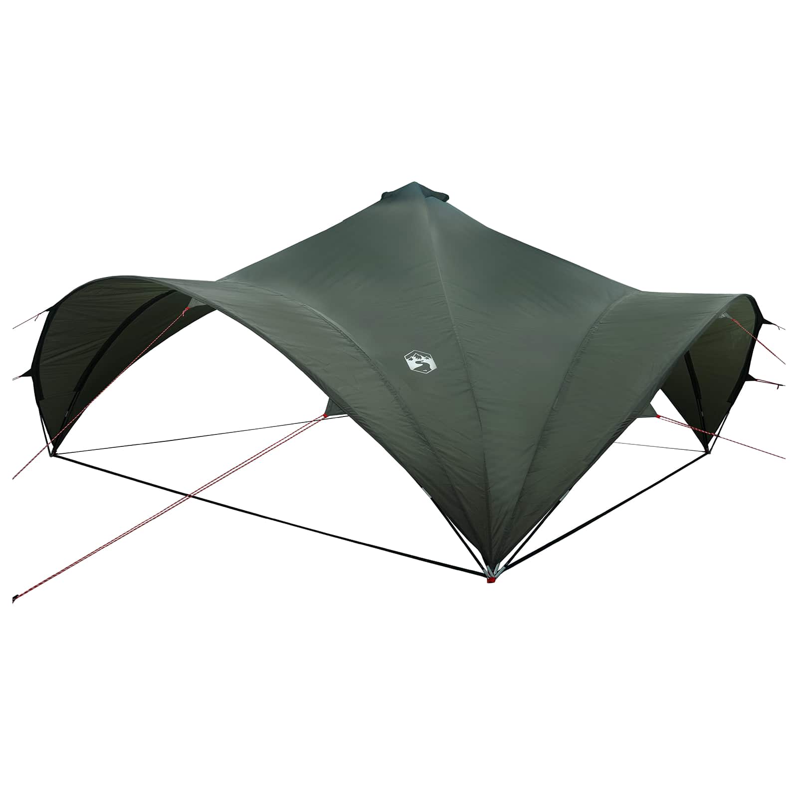 Tenda Party Verde militare 600 x 600 x 400 cm
