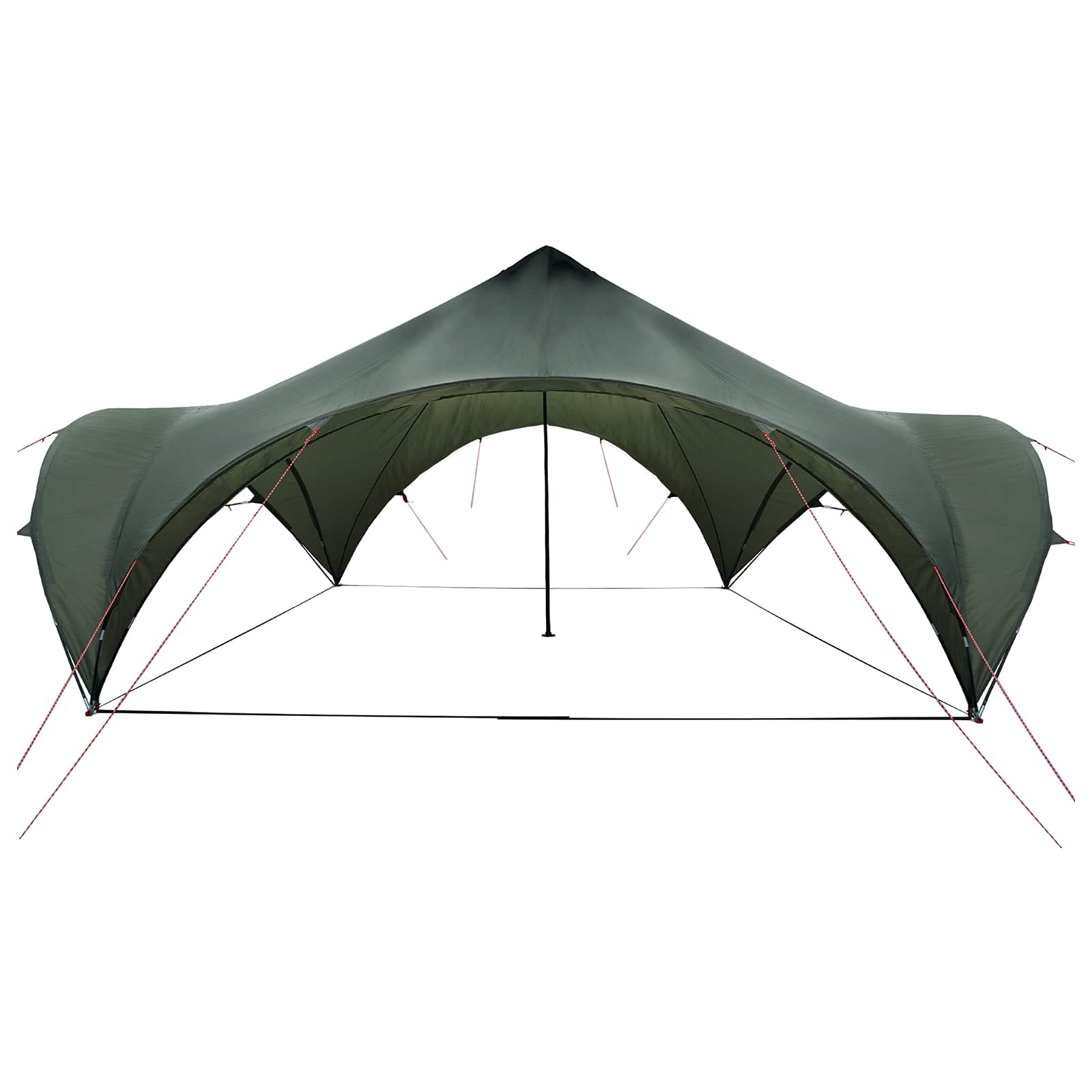 Tenda Party Verde militare 600 x 600 x 400 cm