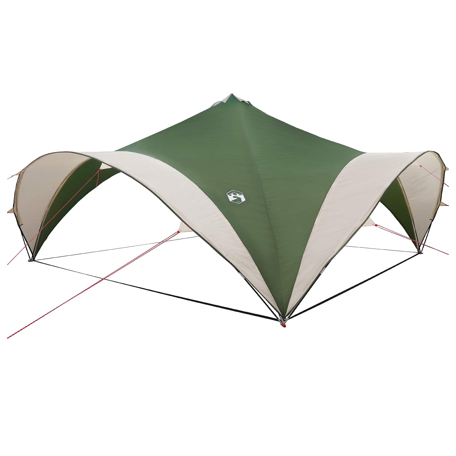 Tenda Party Verde 400 x 400 x 320 cm Poliestere e Acciaio