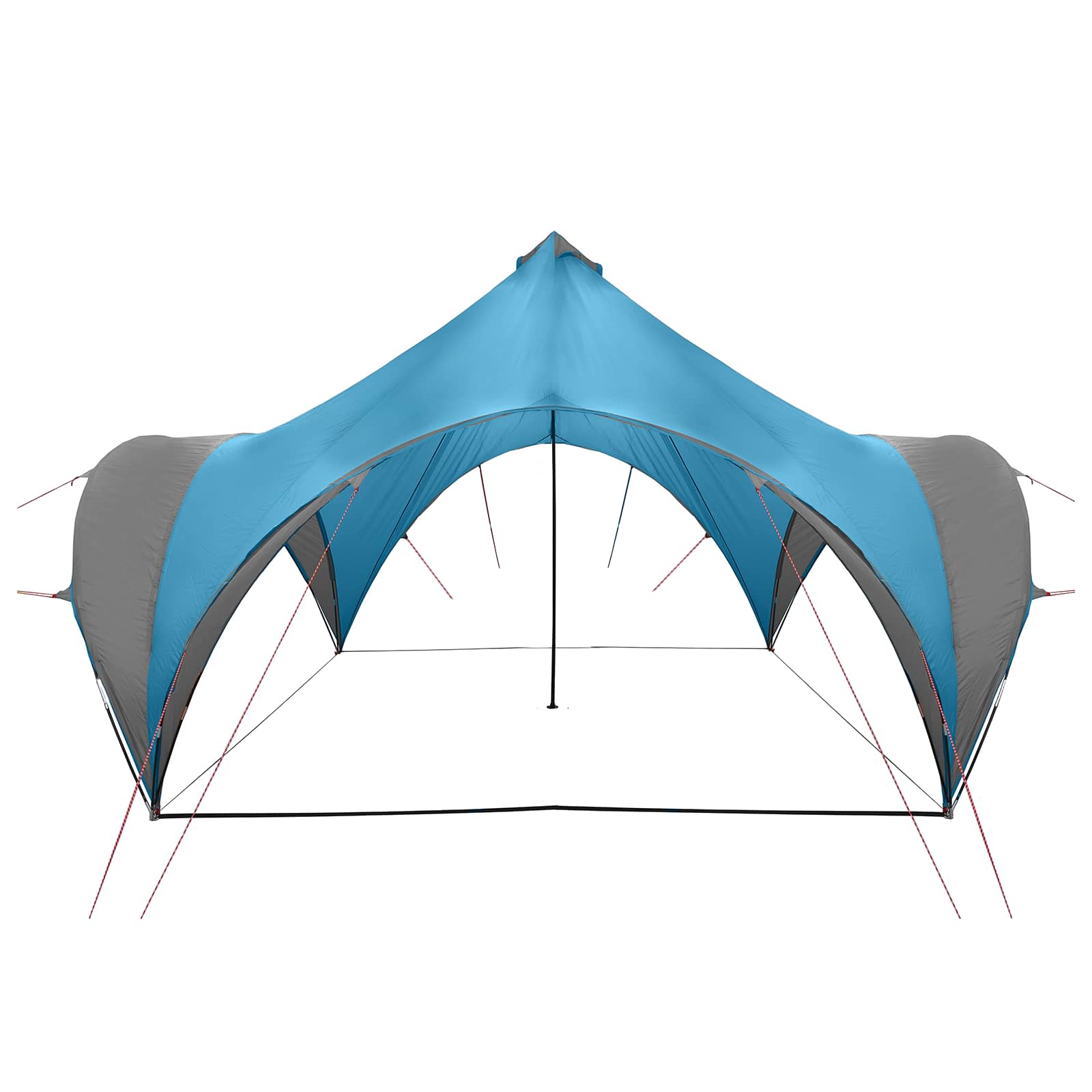 Tenda Party Blu 400 x 400 x 320 cm Poliestere e Acciaio