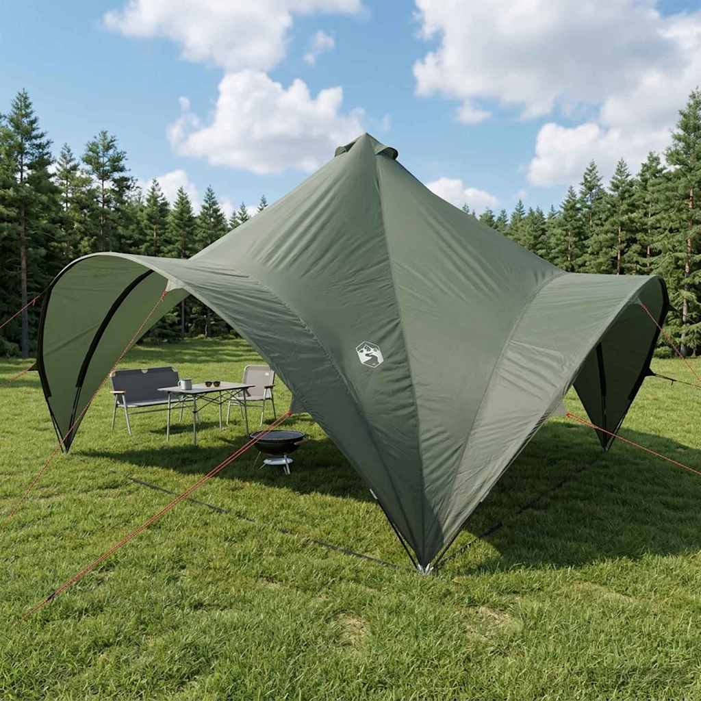 Tenda Party Verde militare 400 x 400 x 320 cm