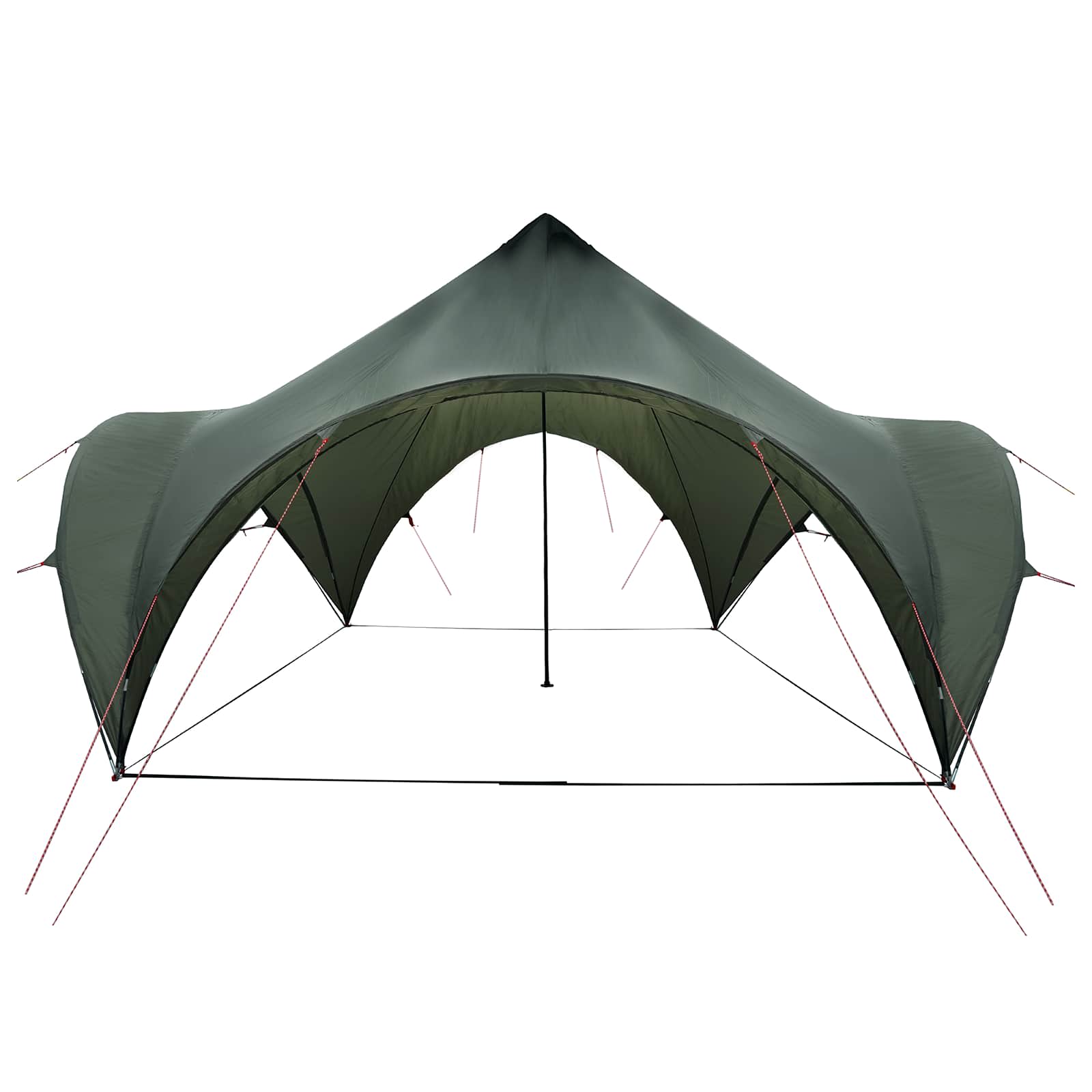 Tenda Party Verde militare 400 x 400 x 320 cm