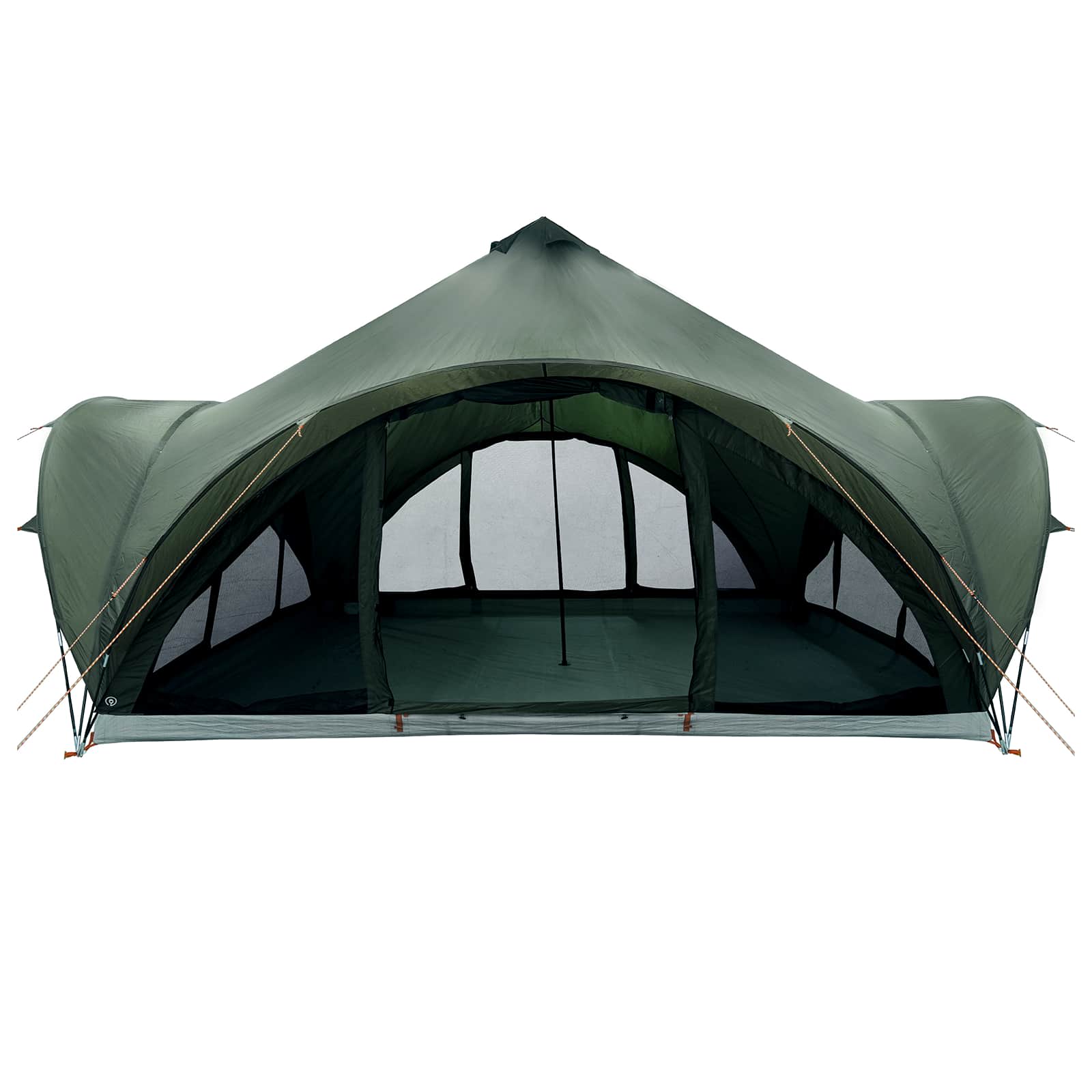 Tenda Tipi 18.0 persona Verde militare Poliestere e Acciaio